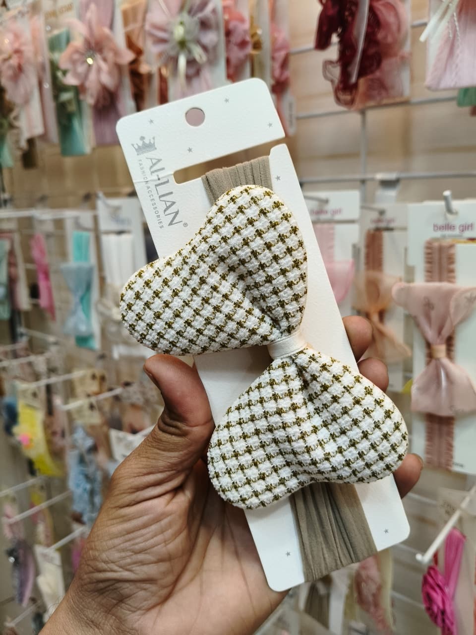 Heart Bow Kids Hairband