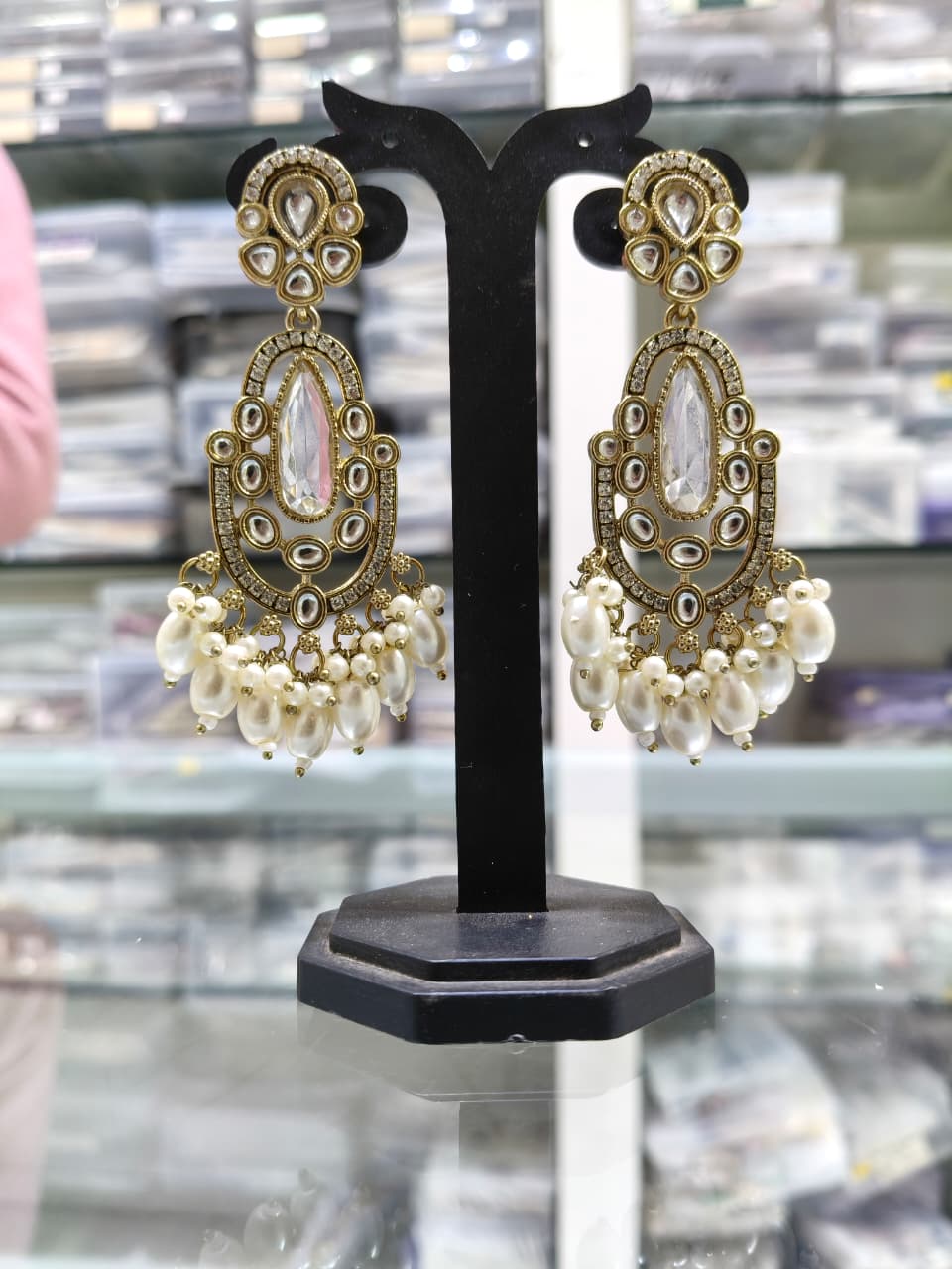 Traditional Kundan Earrings