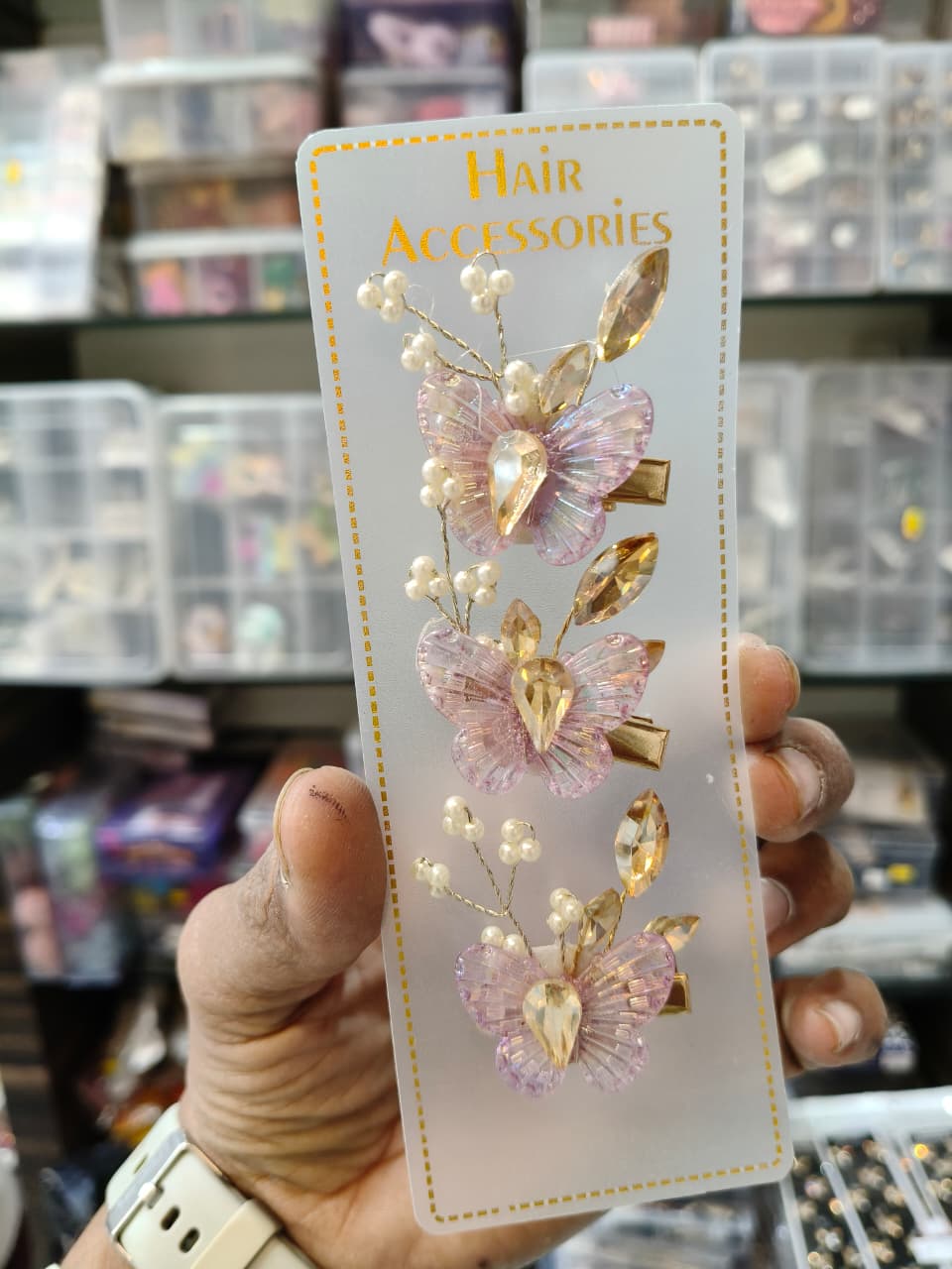 Elegant Butterfly Hair Clips