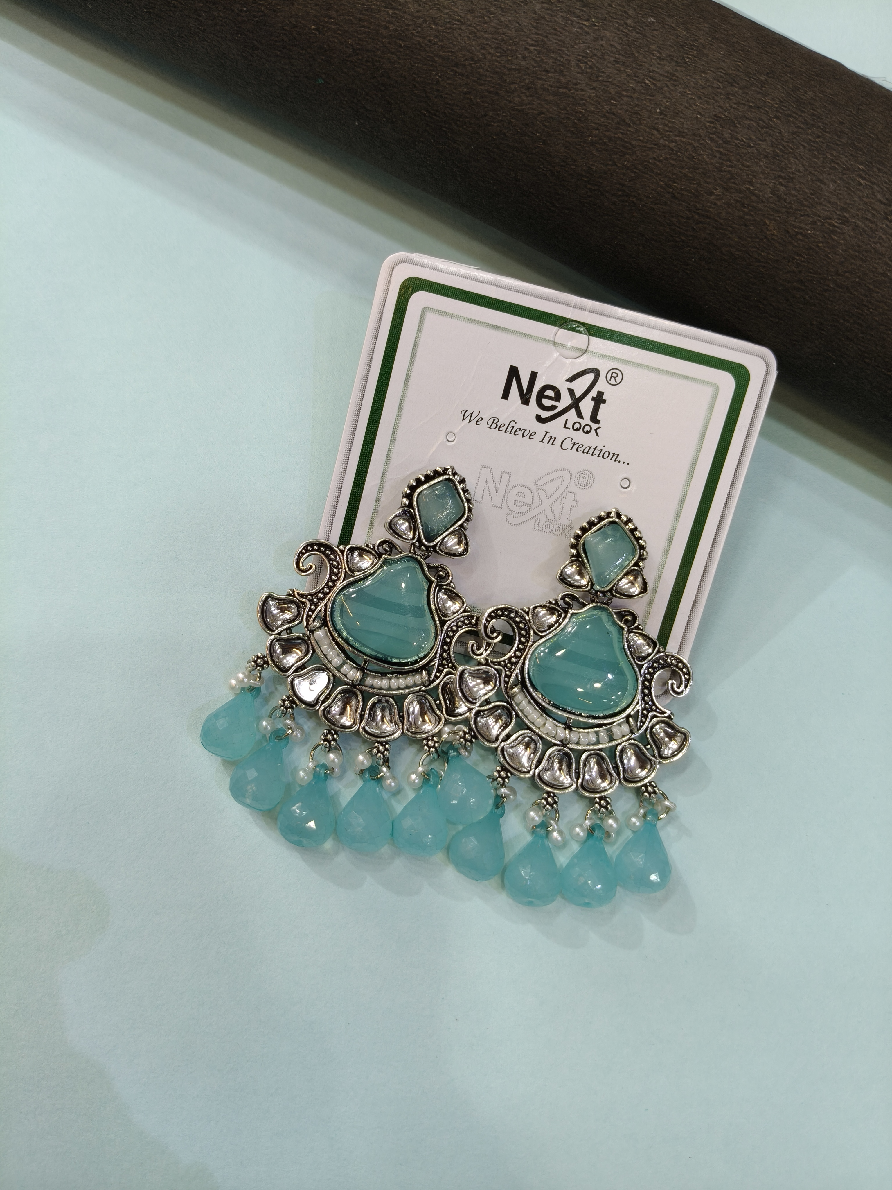 Traditional Red Stone Earrings