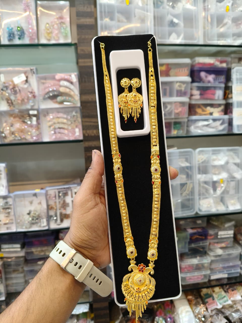 Traditional Gold-Plated Necklace