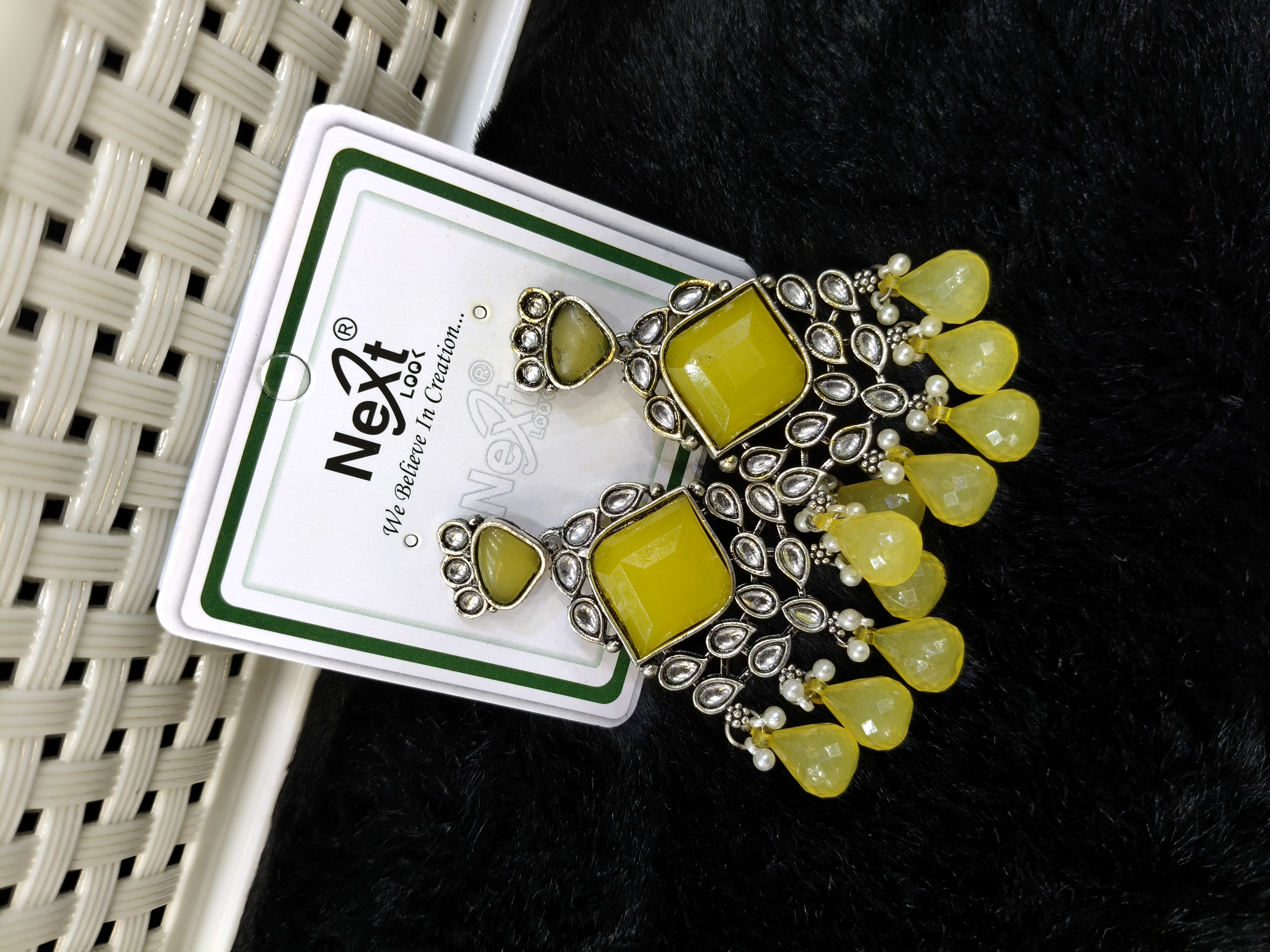 Yellow Earrings