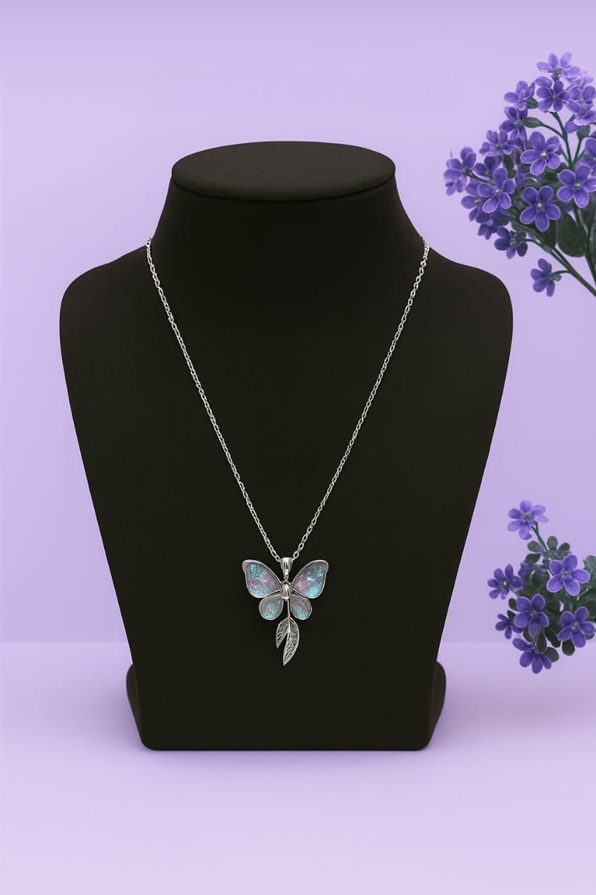 Butterfly Pendant Necklace