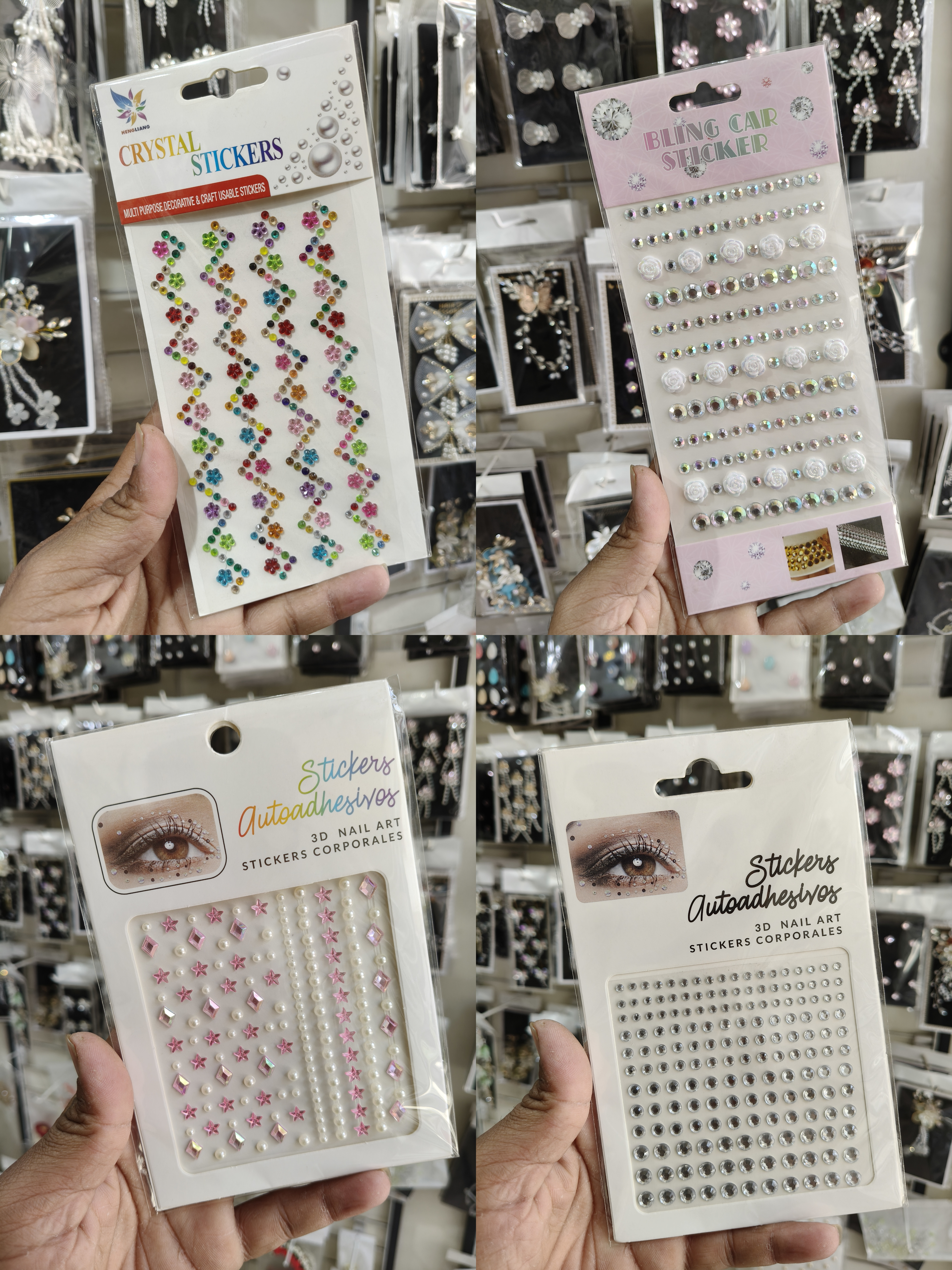 HAIR STICKER COMBO SET 