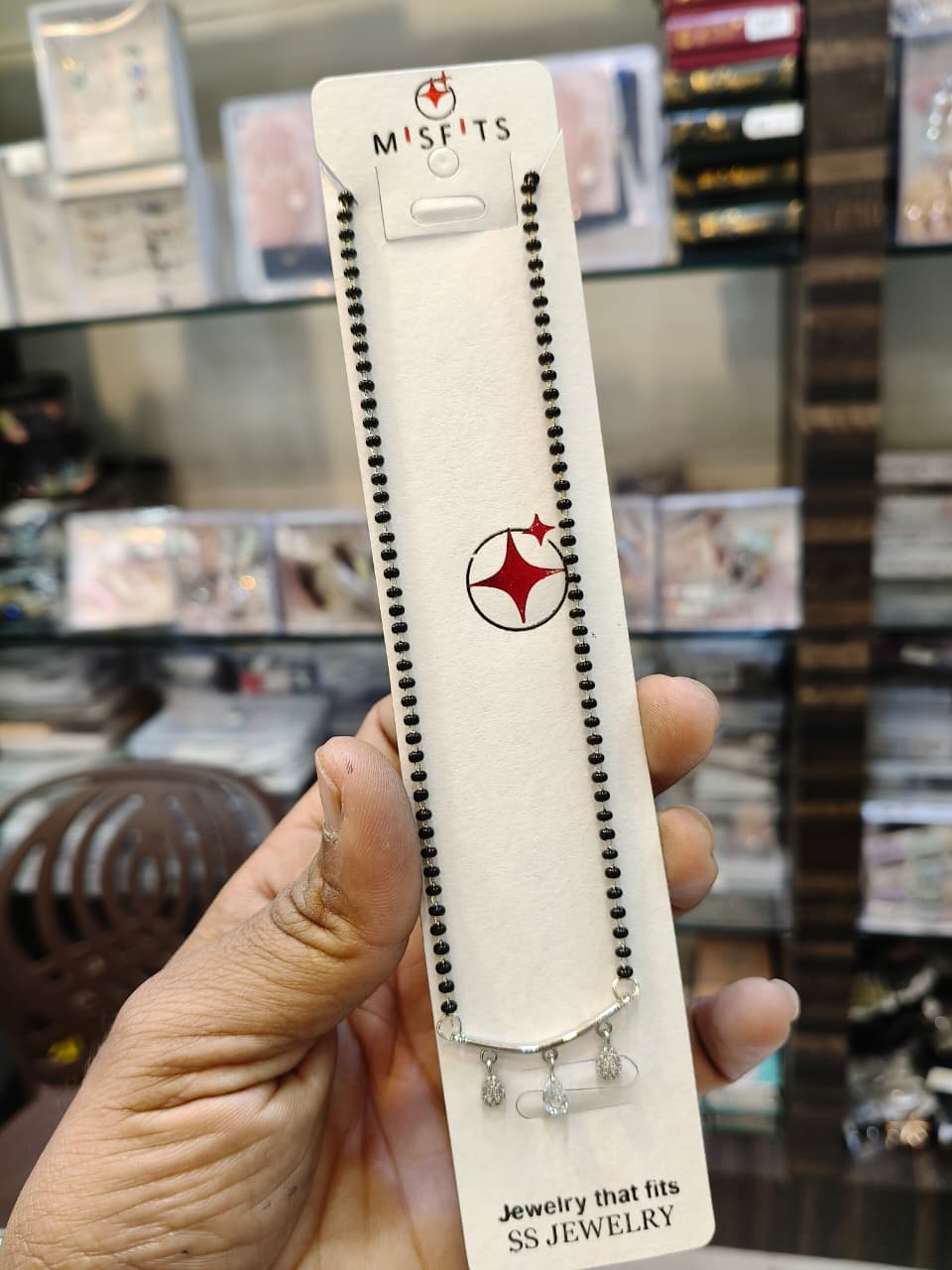 Black Bead Mangalsutra