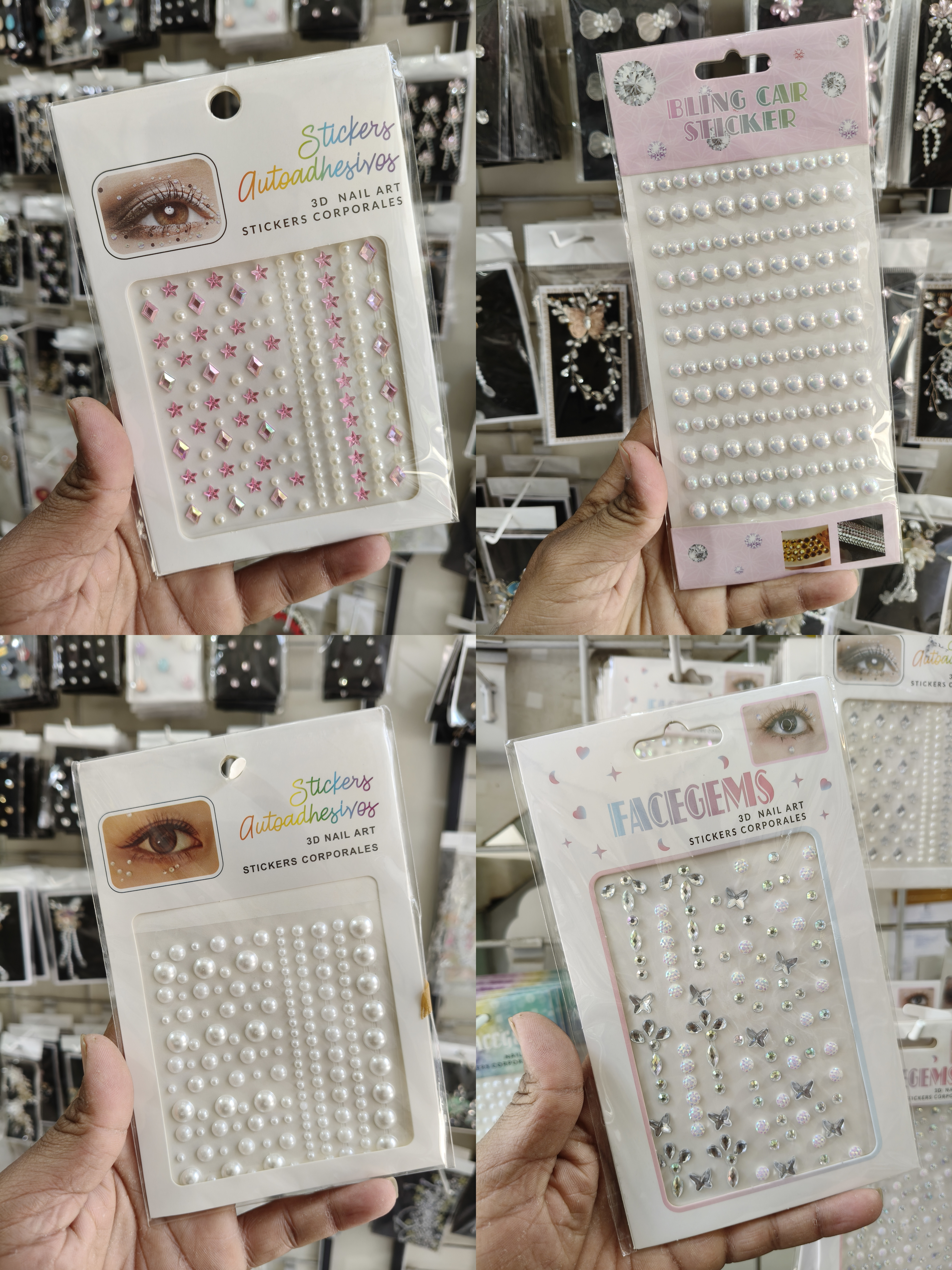 HAIR STICKER COMBO 