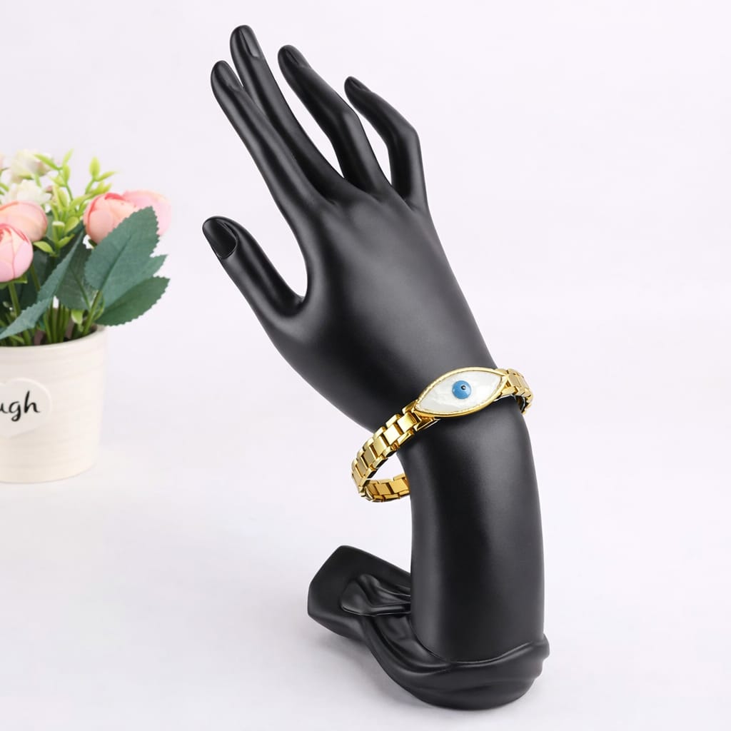 Gold Evil Eye Bracelet