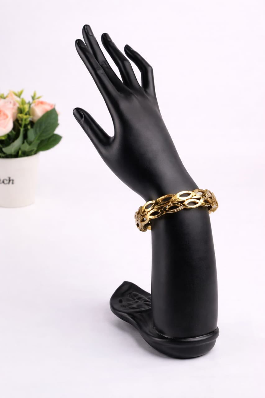 Elegant Gold-Tone Bracelet