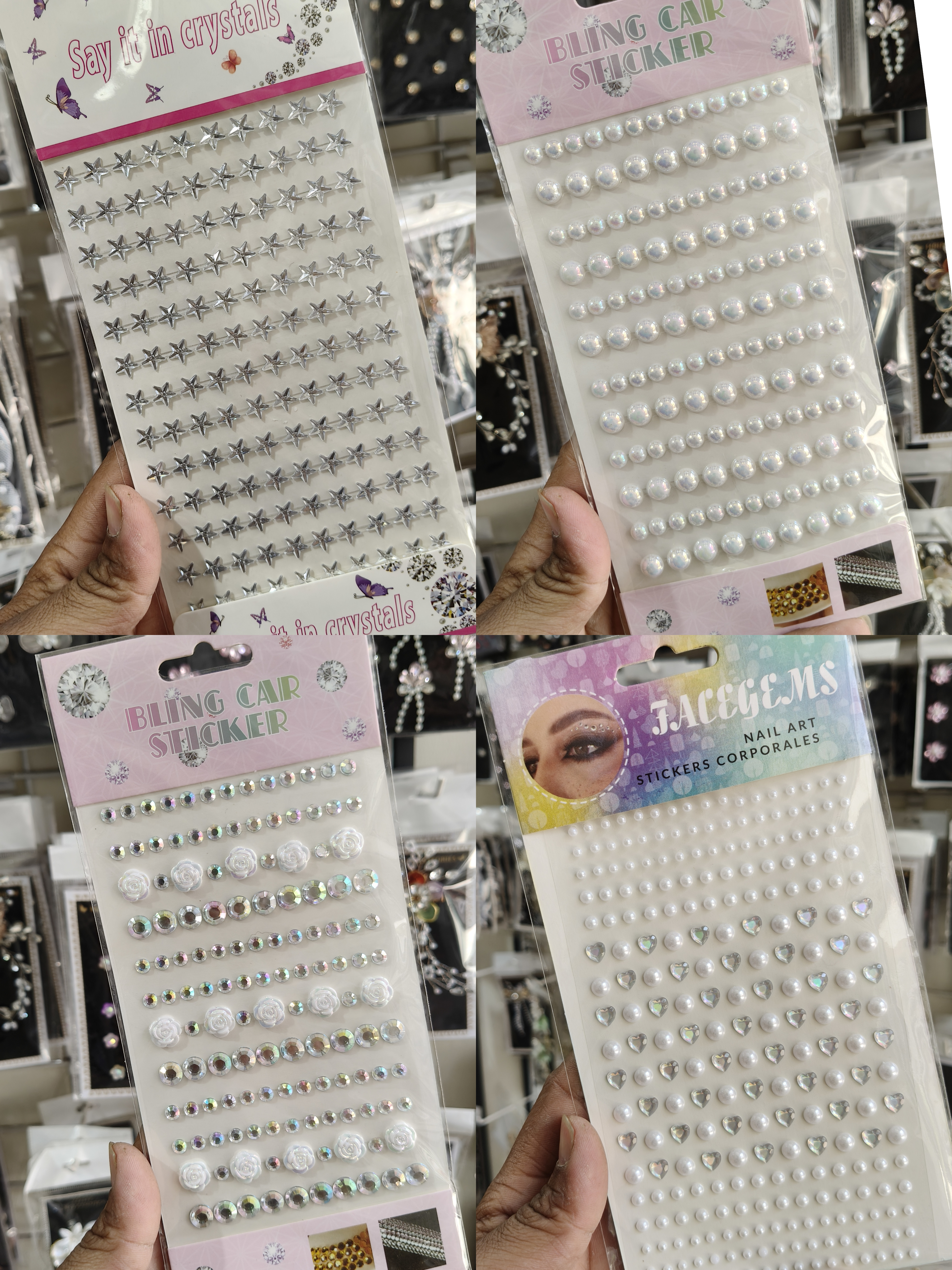 HAIR STICKER COMBO SET 