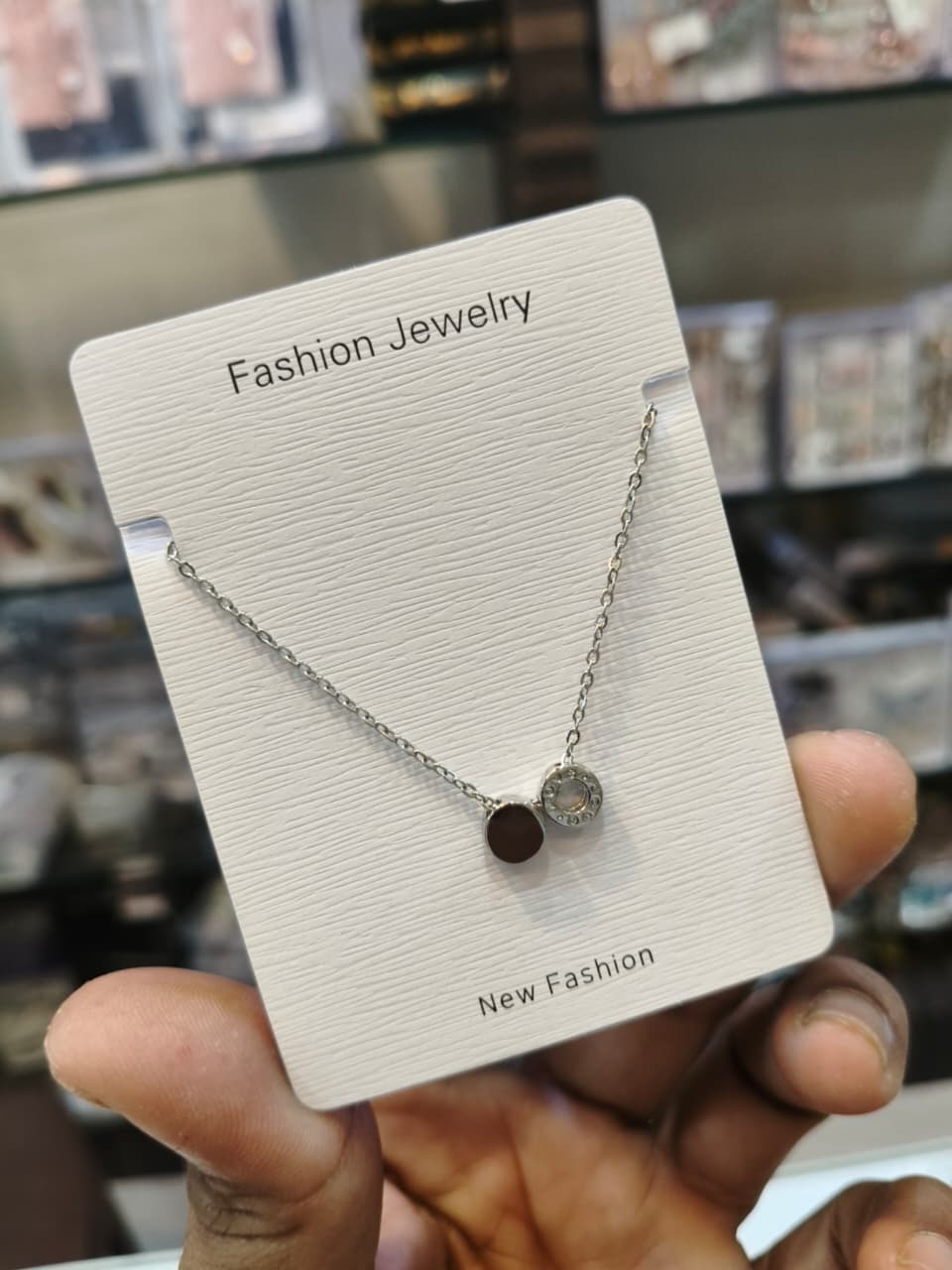 Elegant Dual Pendant Chain