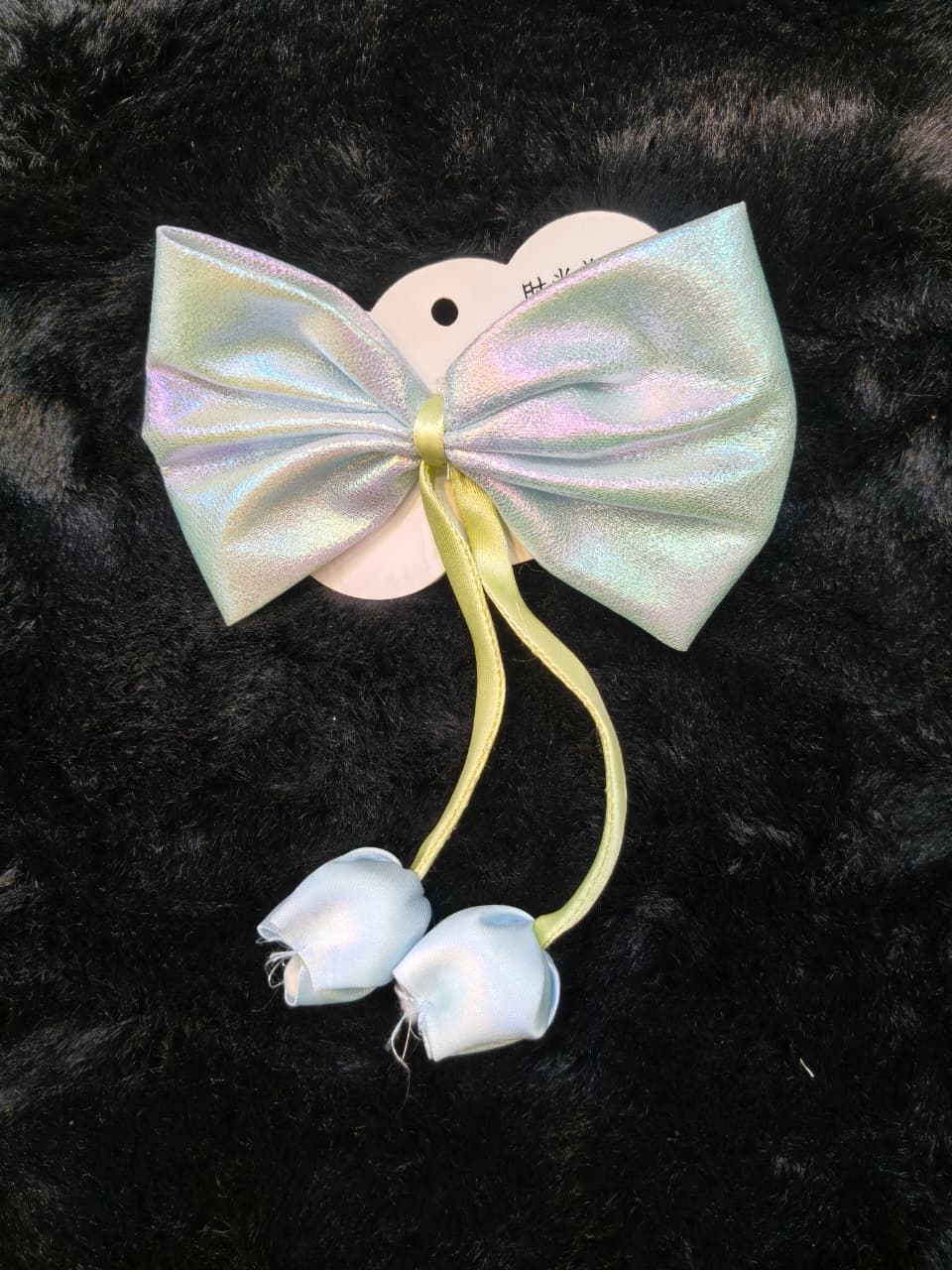 Iridescent Bow Hair For kids