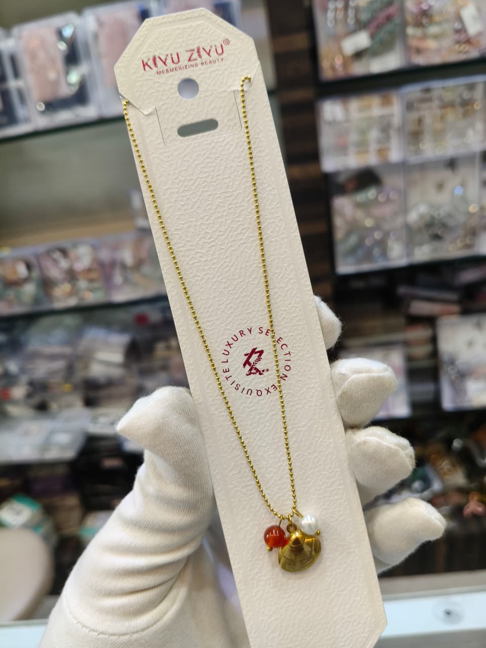 Gold Charm Pendant Chain