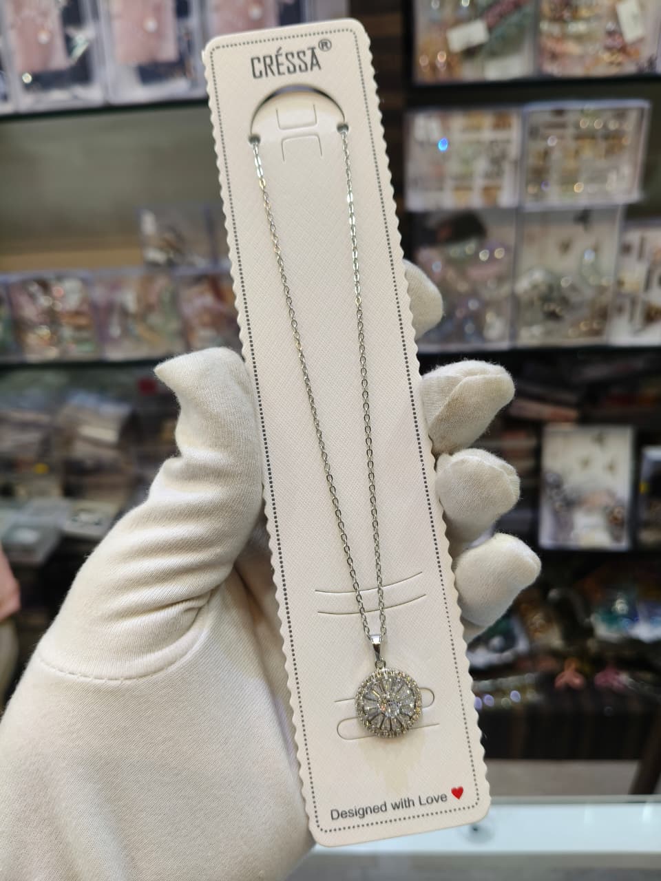 Cressa Silver Pendant Chain