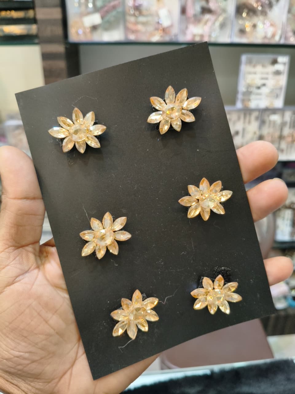 Floral Crystal Hair Pearl