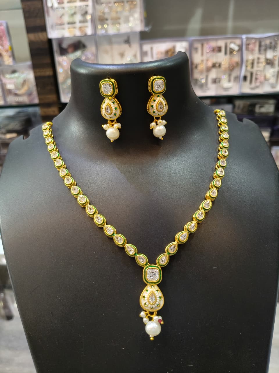 Gold-Plated Necklace Set