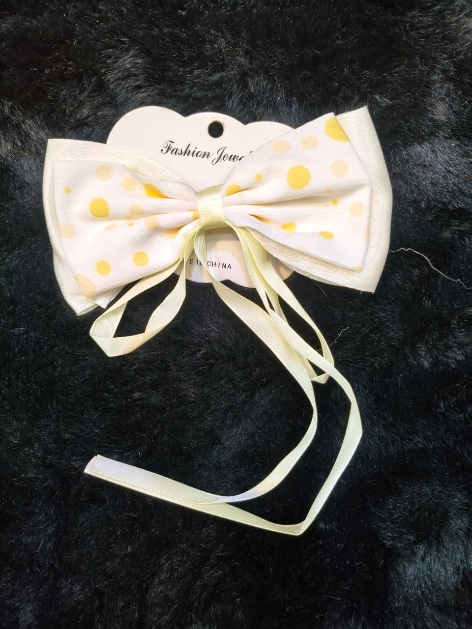 Polka Dot Kids Hair Bow