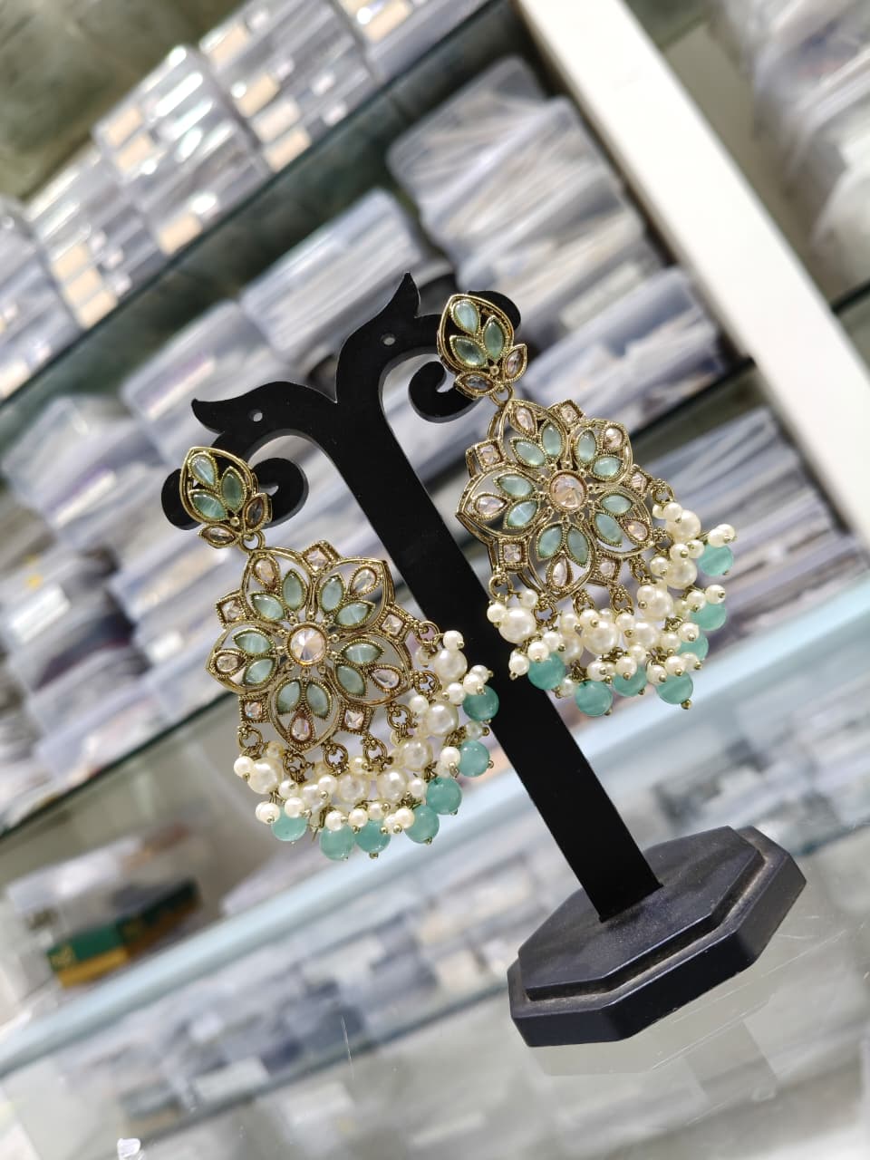 Traditional Kundan Earrings