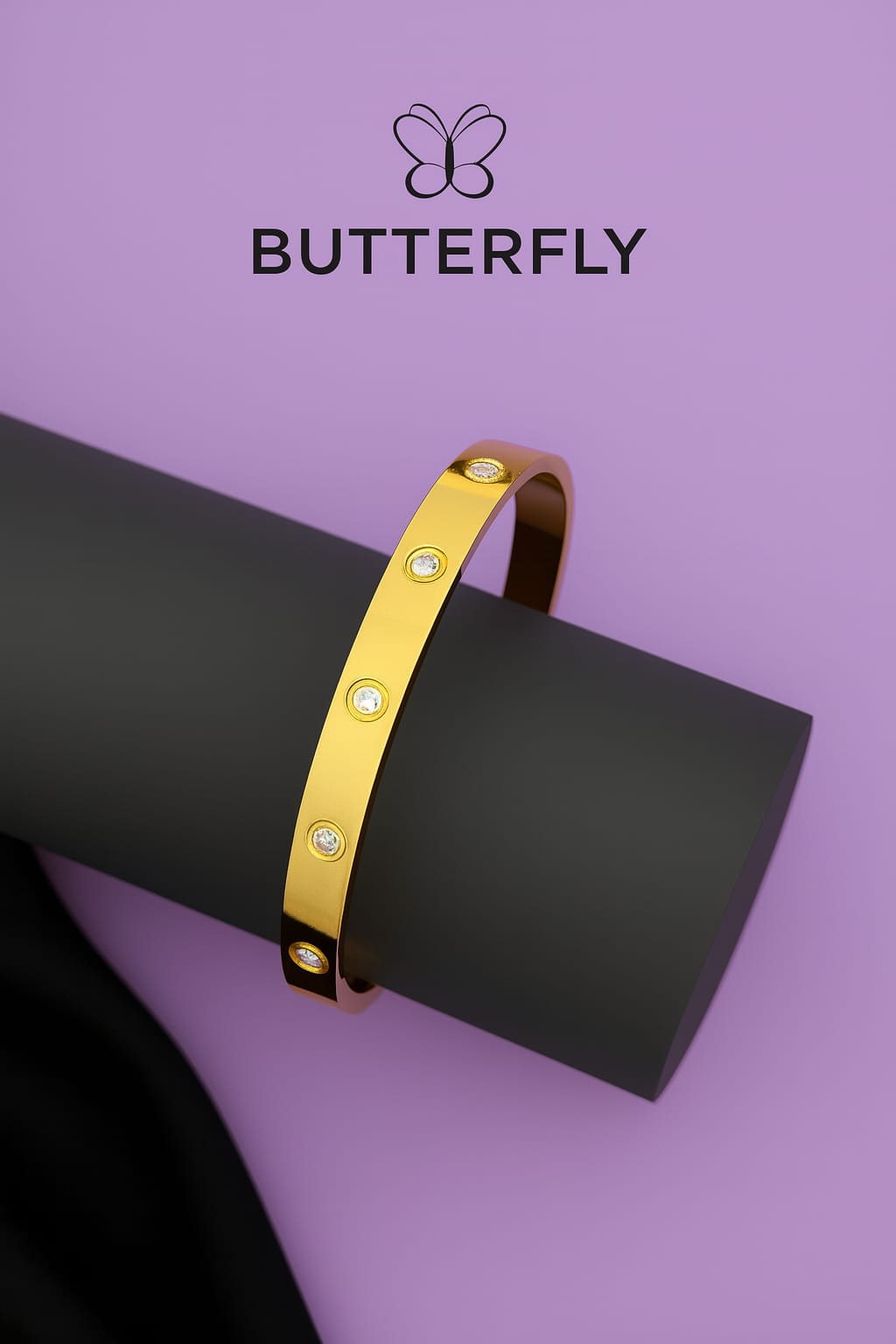 Gold-plated bracelet