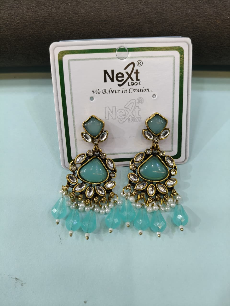 Blue Stone Earrings