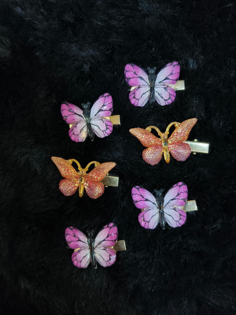 Butterfly Hair Clips