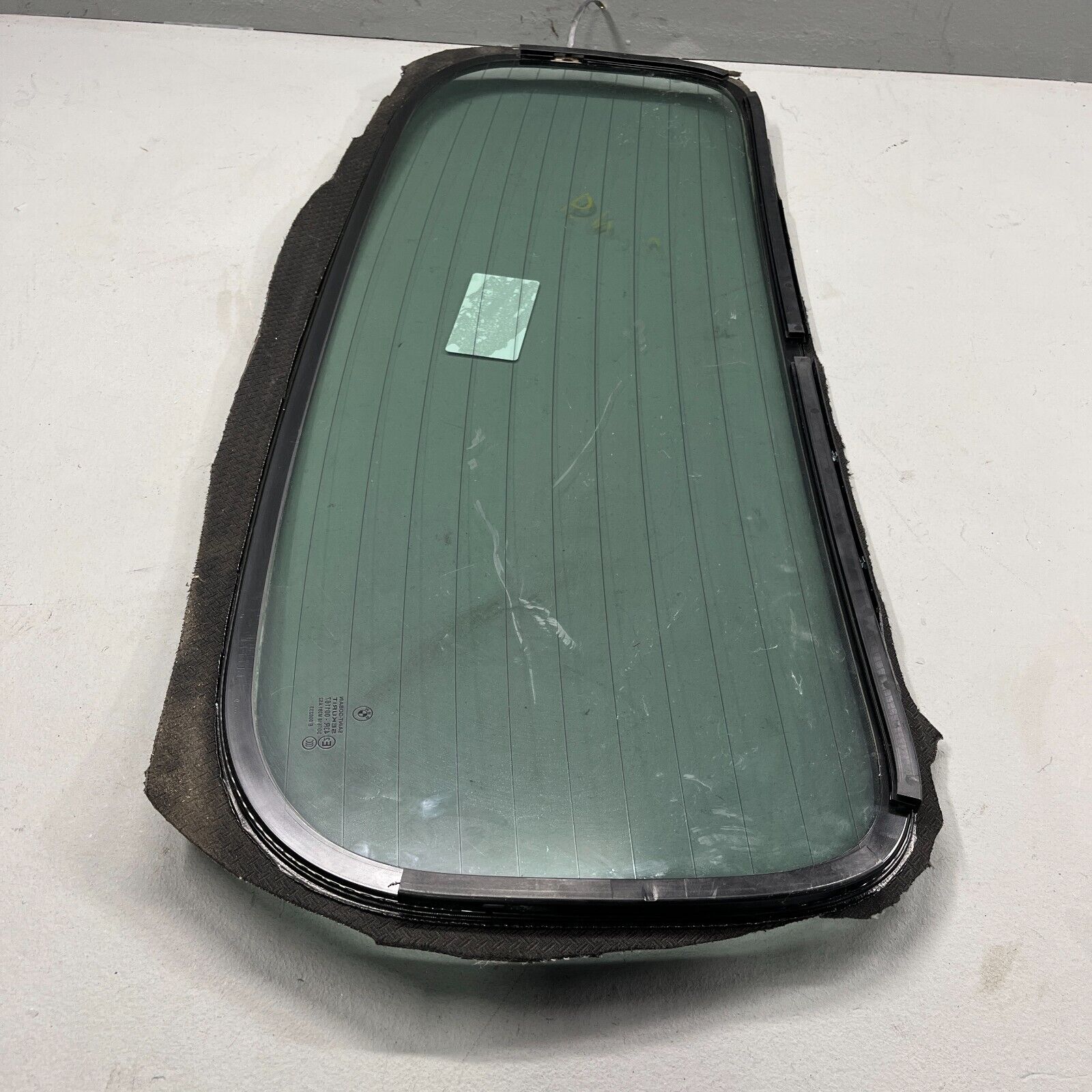 2017 – 2021 BMW M240XI CONVERTIBLE REAR WINDSHIELD BACK WINDOW GLASS OEM
