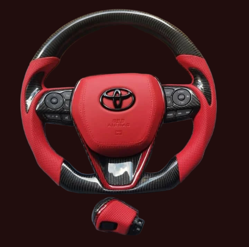 Toyota Camry carbon fiber steering wheel – Toyota custom steering wheel