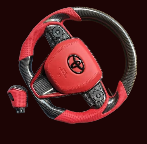 Toyota Camry carbon fiber steering wheel – Toyota custom steering wheel