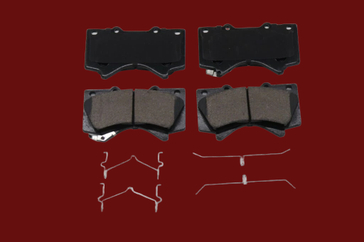 Toyota Sequoia Tundra brake pads Toyota land cruiser Front and Rear Rotors plus Ceramic Pads
