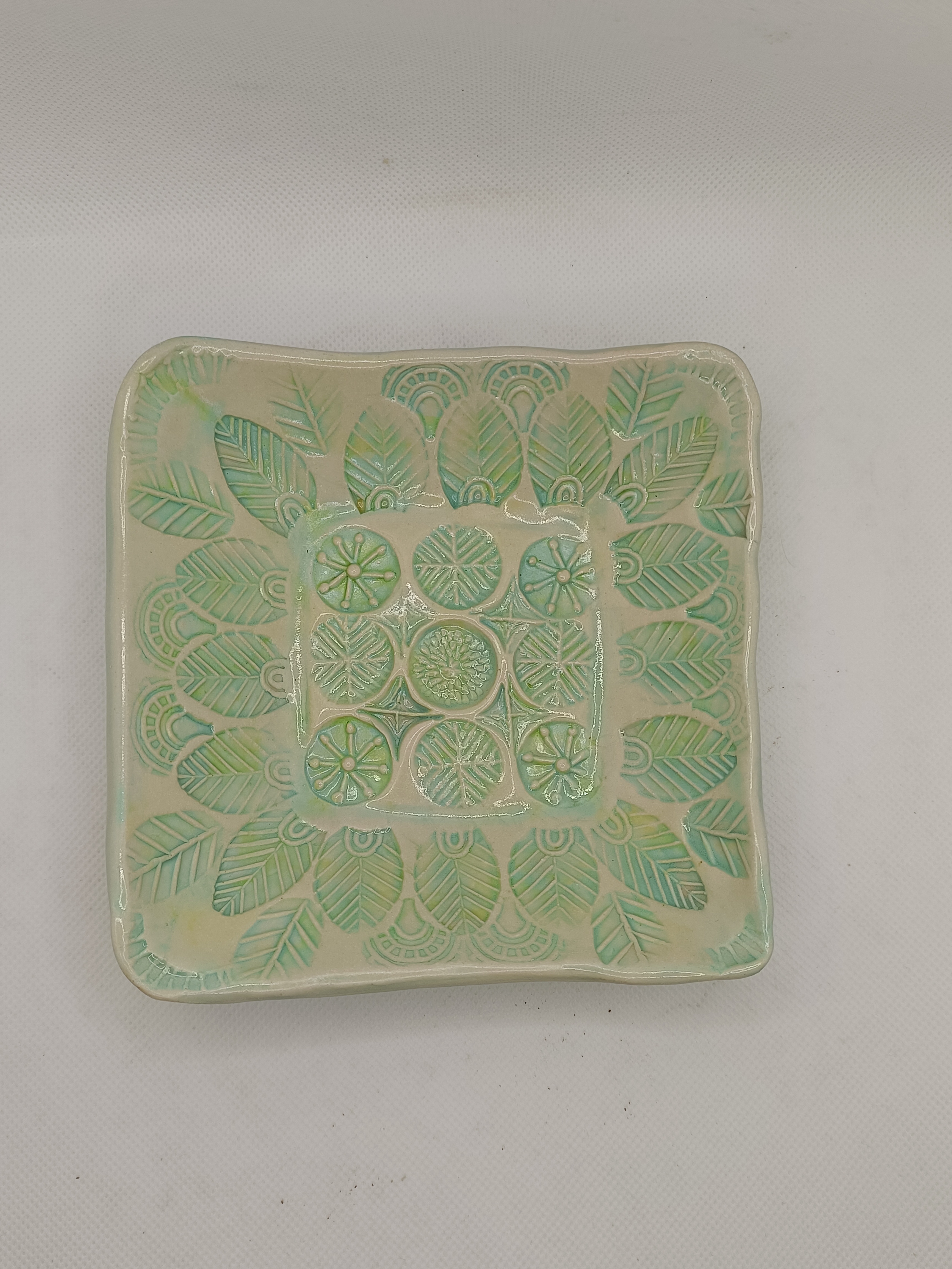 Handcrafted Ceramic Square Plate