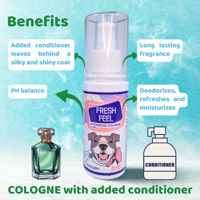 Fresh Feel Mysterious Cologne for Pets
