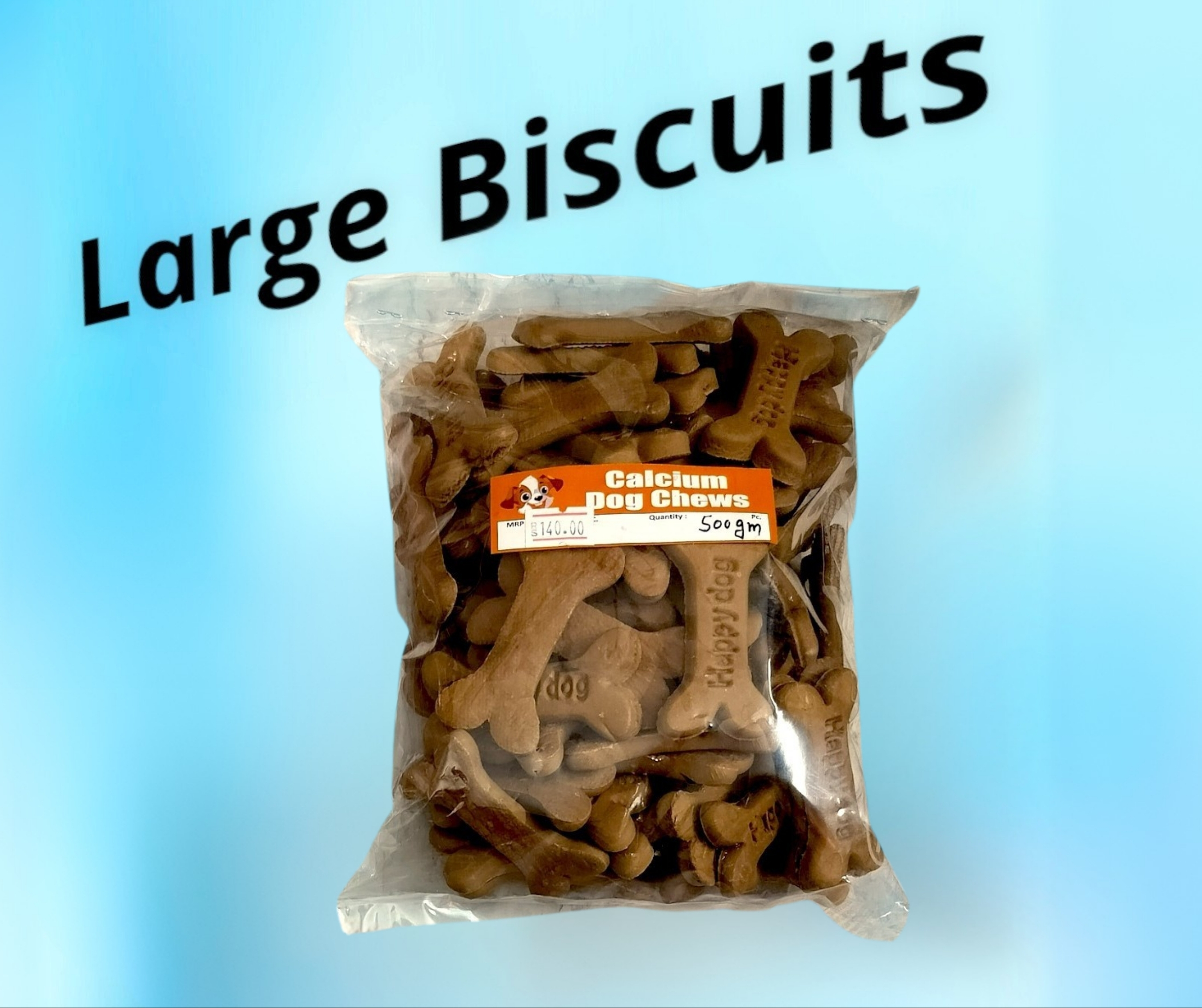 Calcium Dog Chews Large Biscuits 1kg