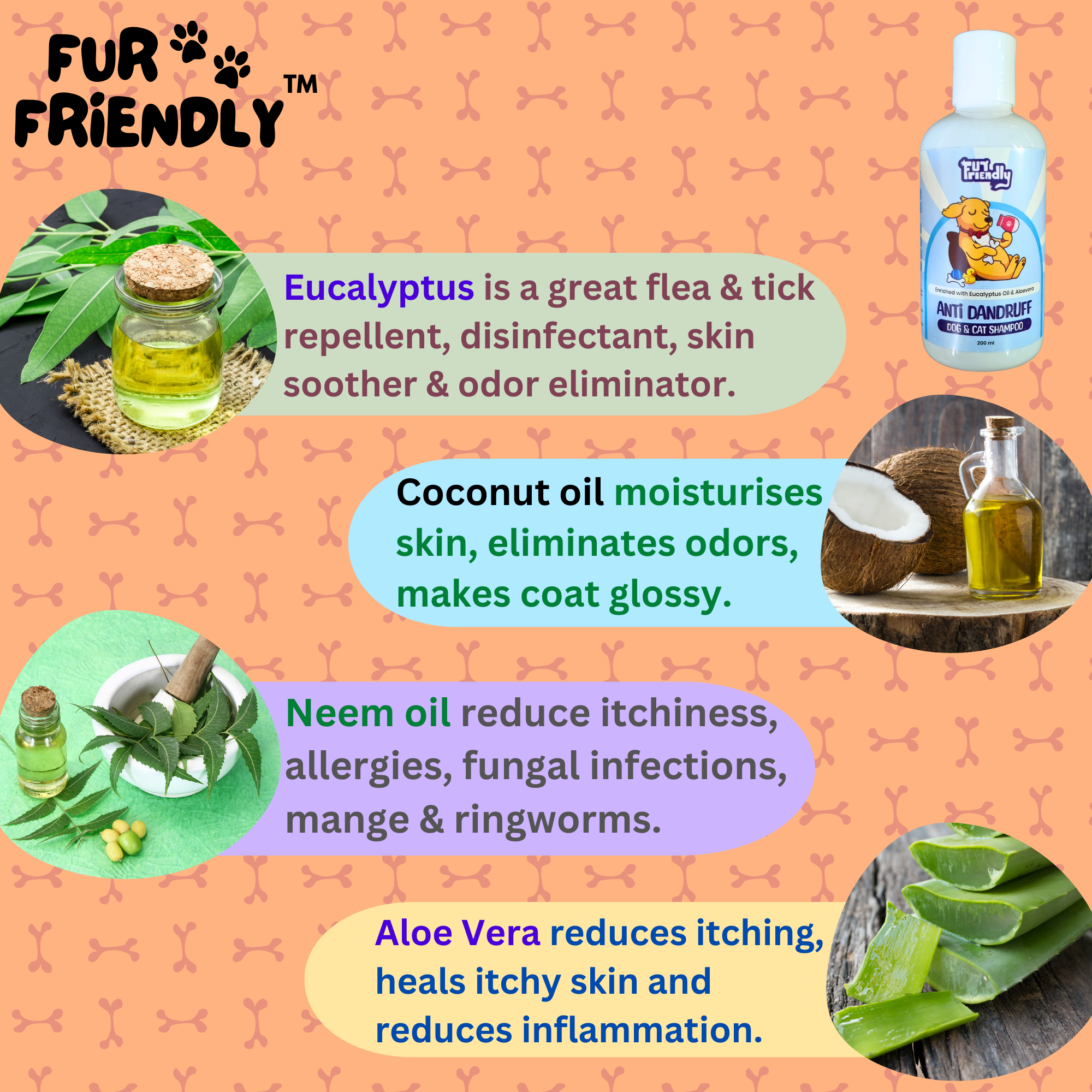 Anti Dandruff Dog & Cat Shampoo