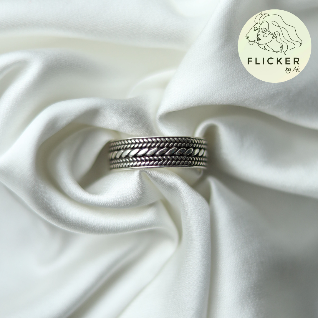 Textured Oxidized Band