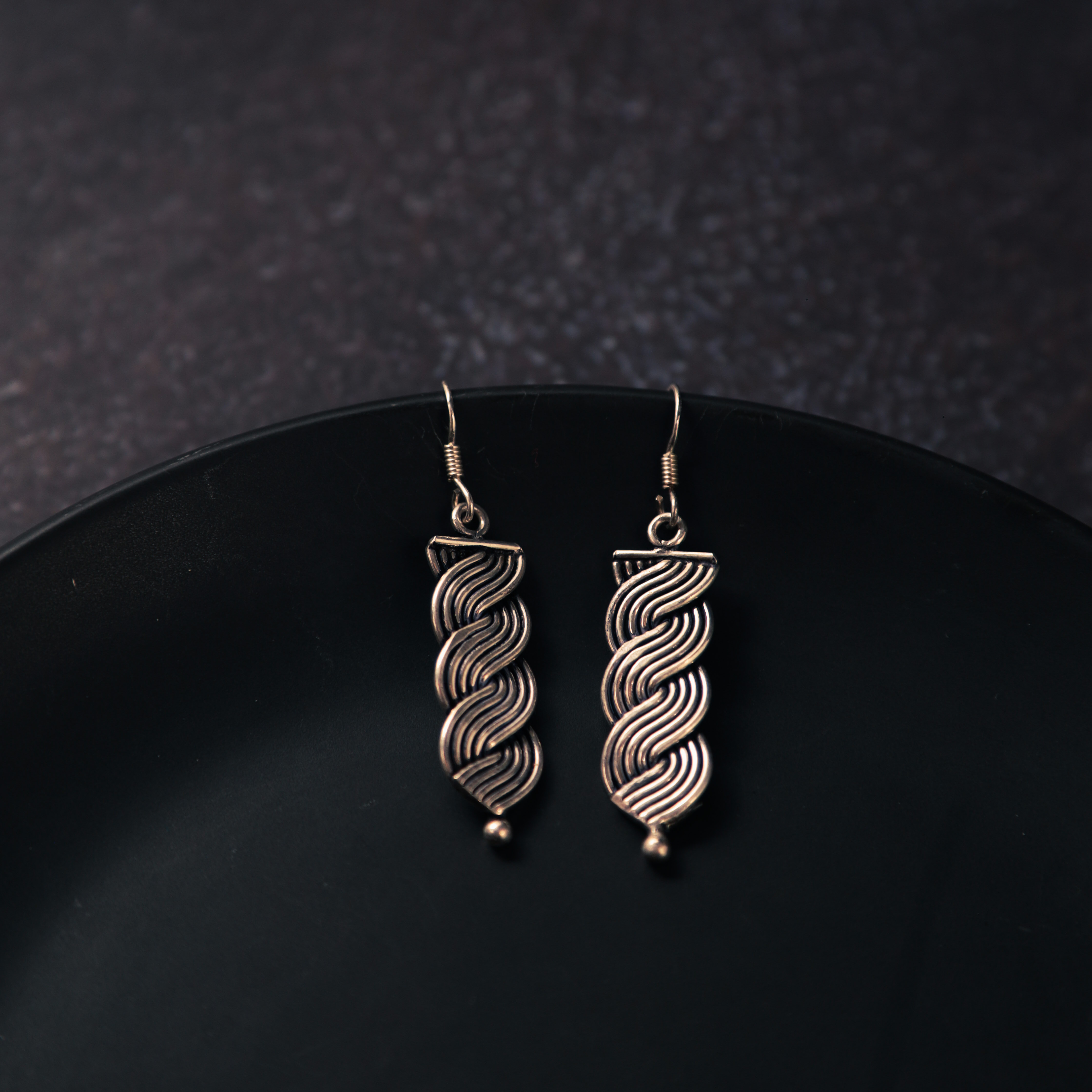 Handcrafted Spiral Earrings