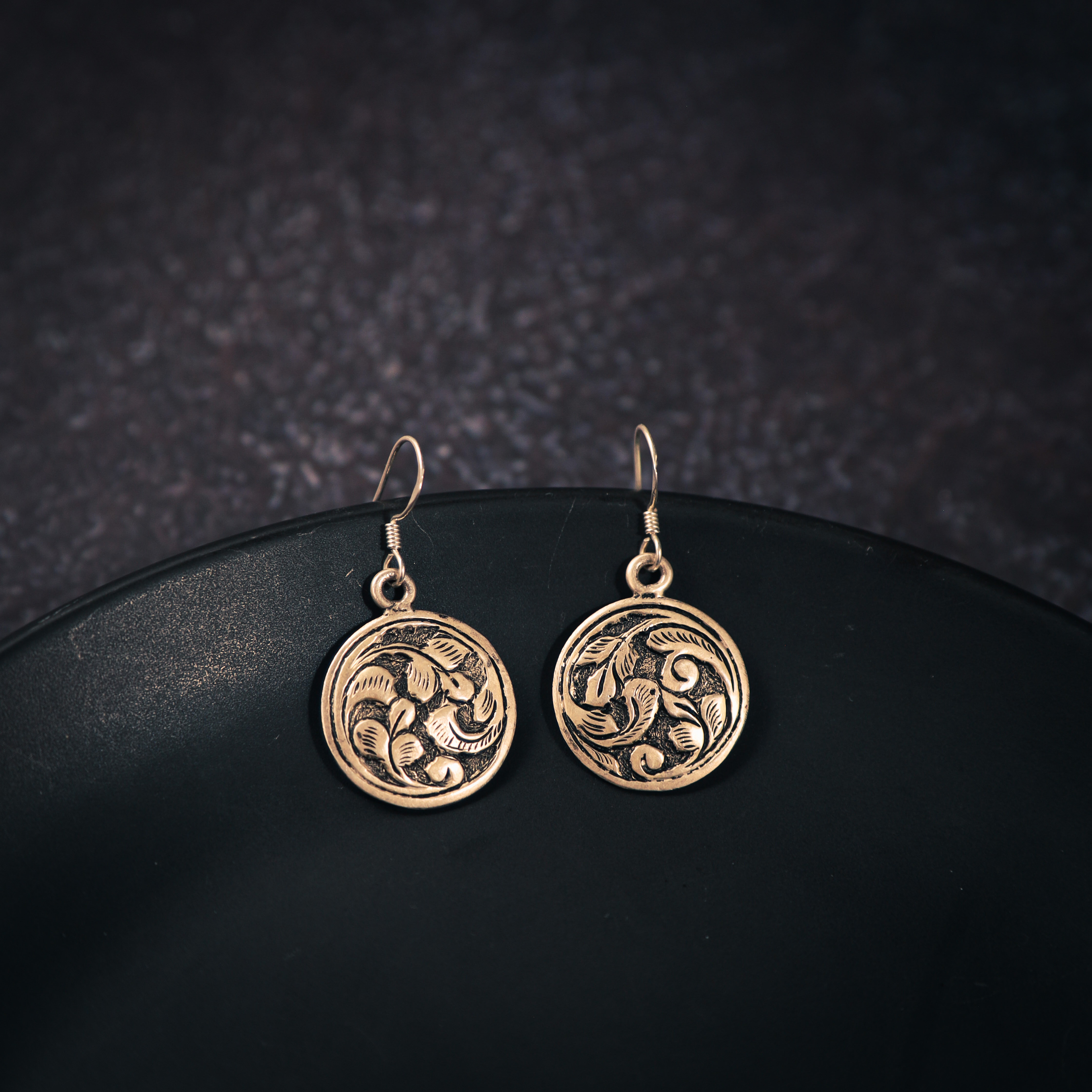 Vintage Floral Earrings