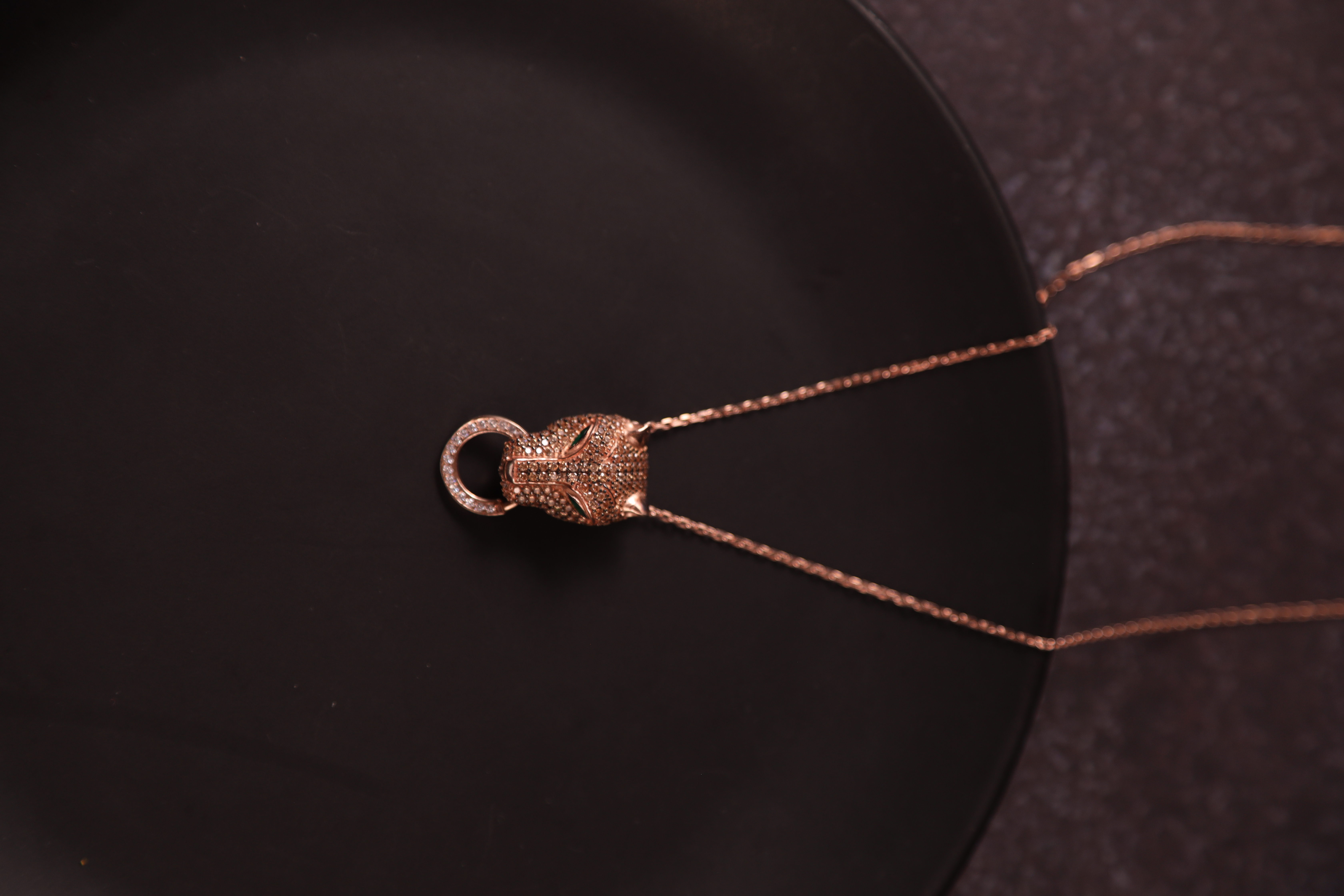 Jaguar Rose Gold Earrings