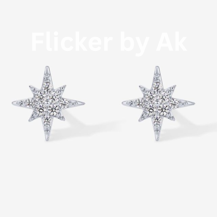 Snowflake Studs