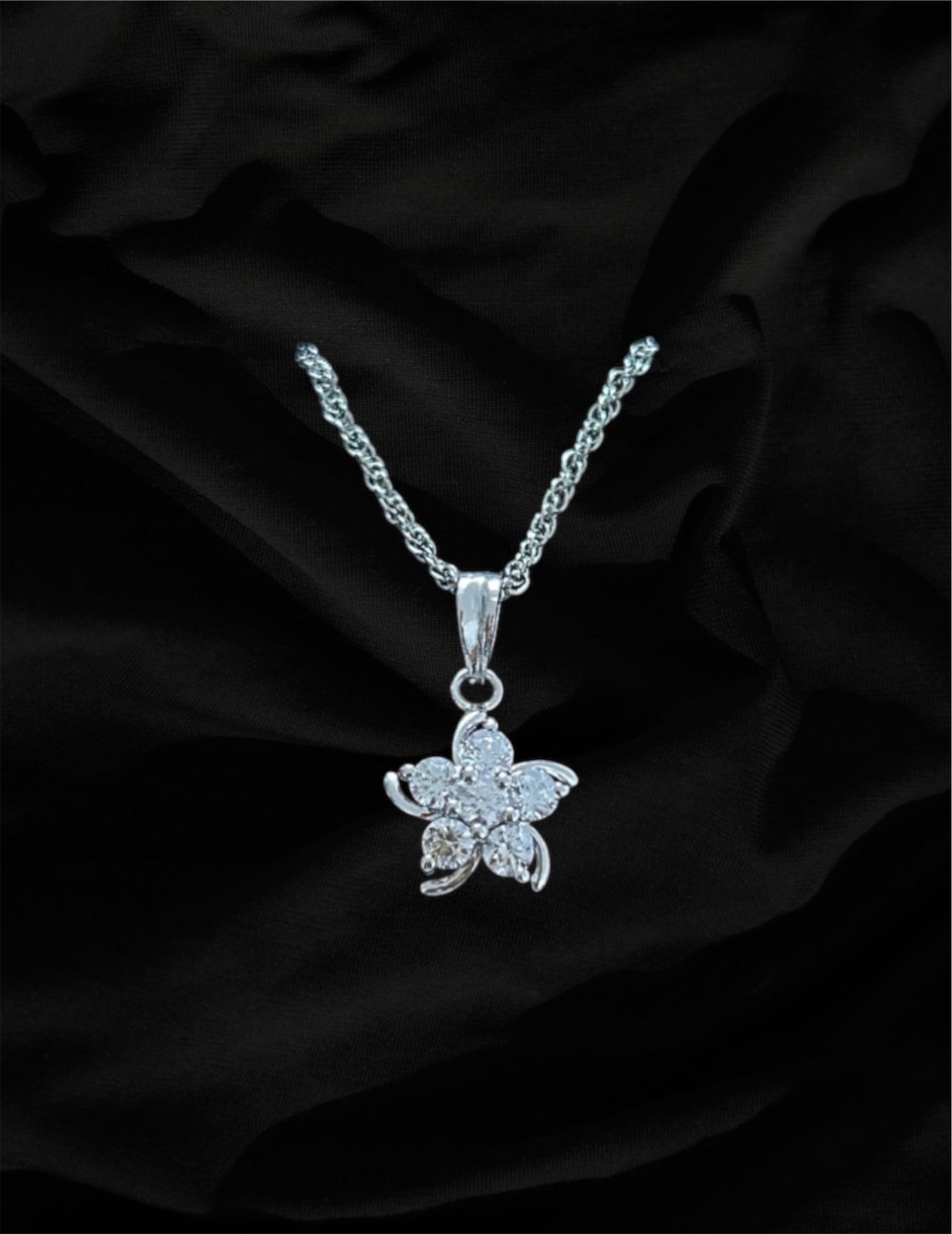 Flower Pendant Necklace