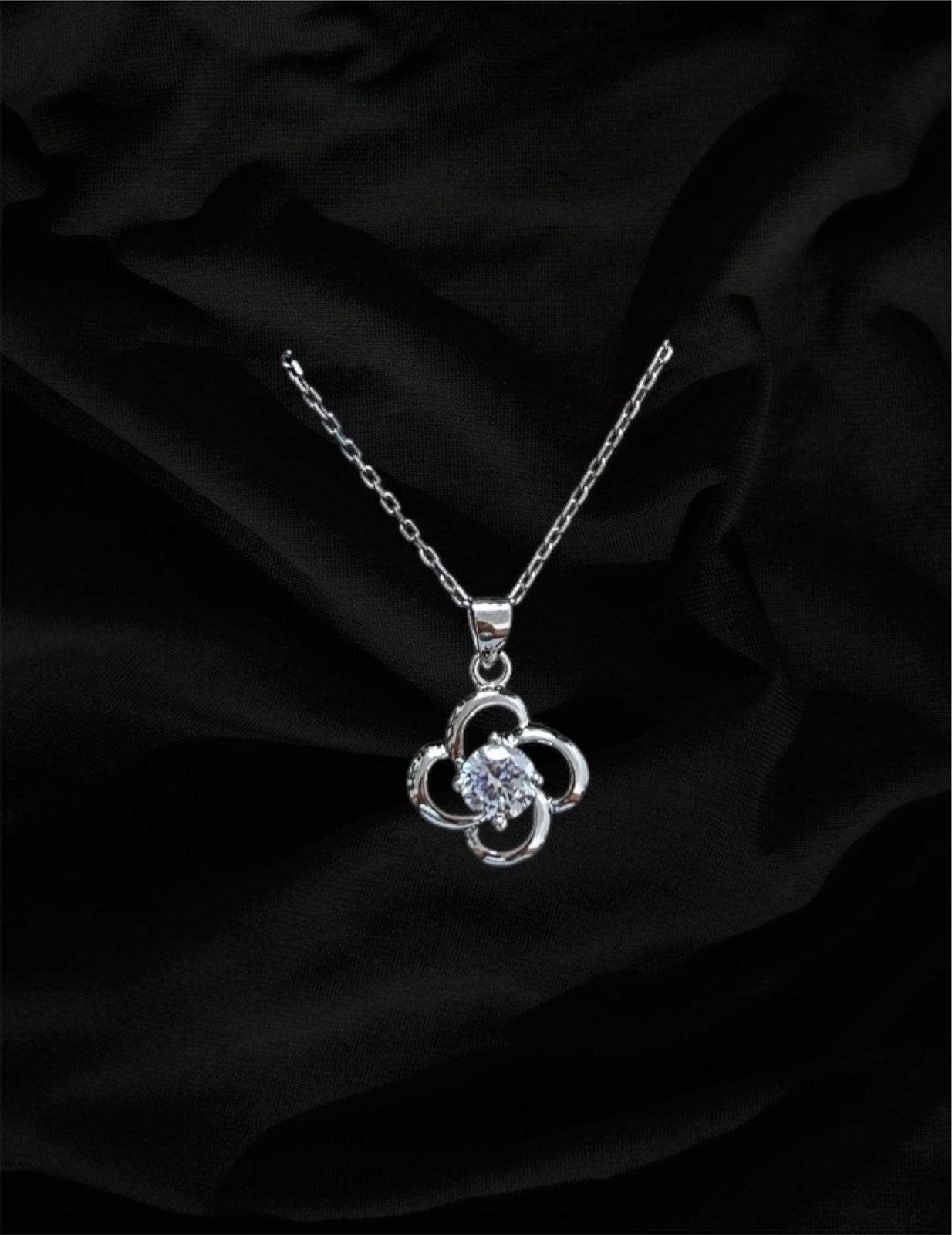 Elegant Flower Pendant