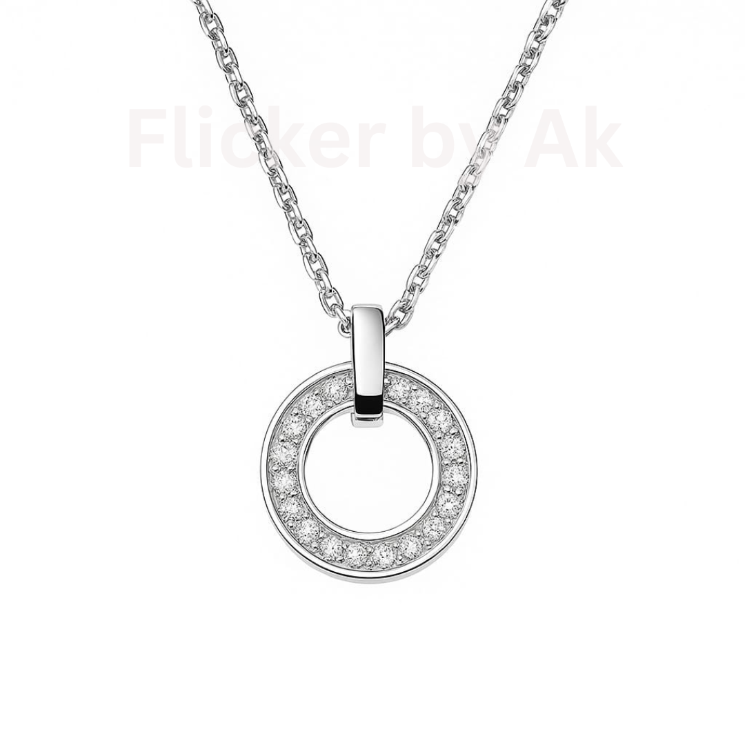 Ring light Necklace