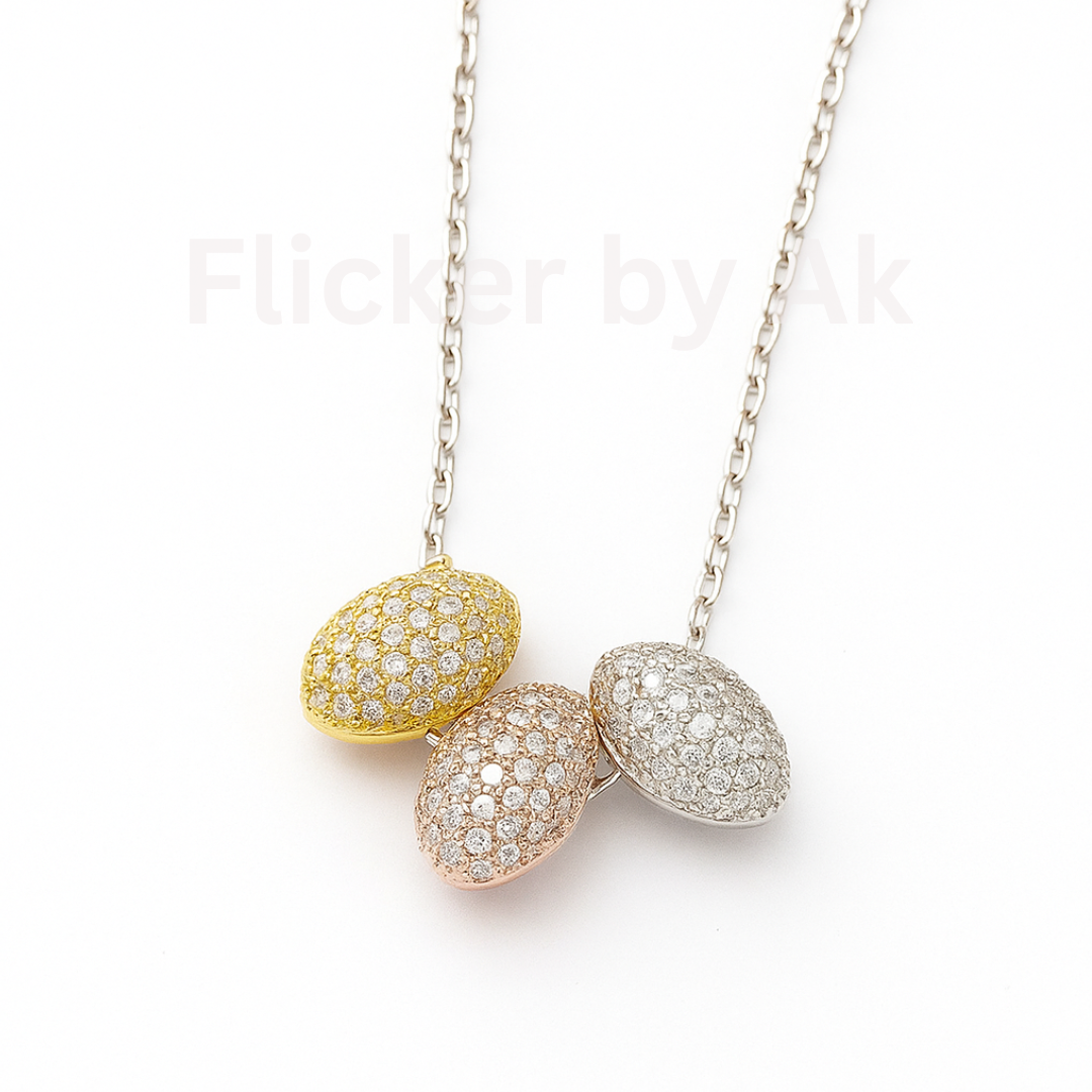 Triple Colour Necklace