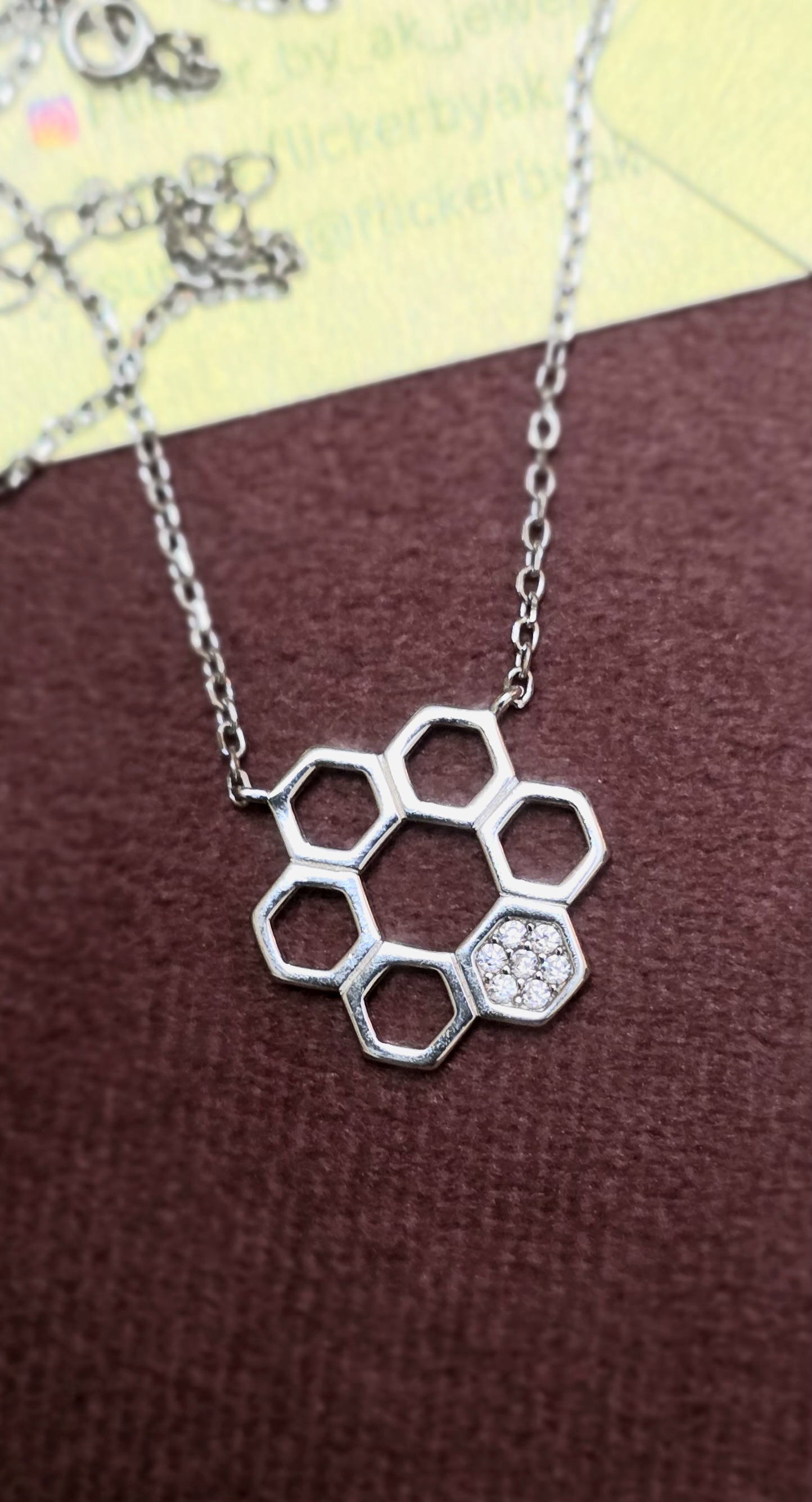Honeycomb Pendant 