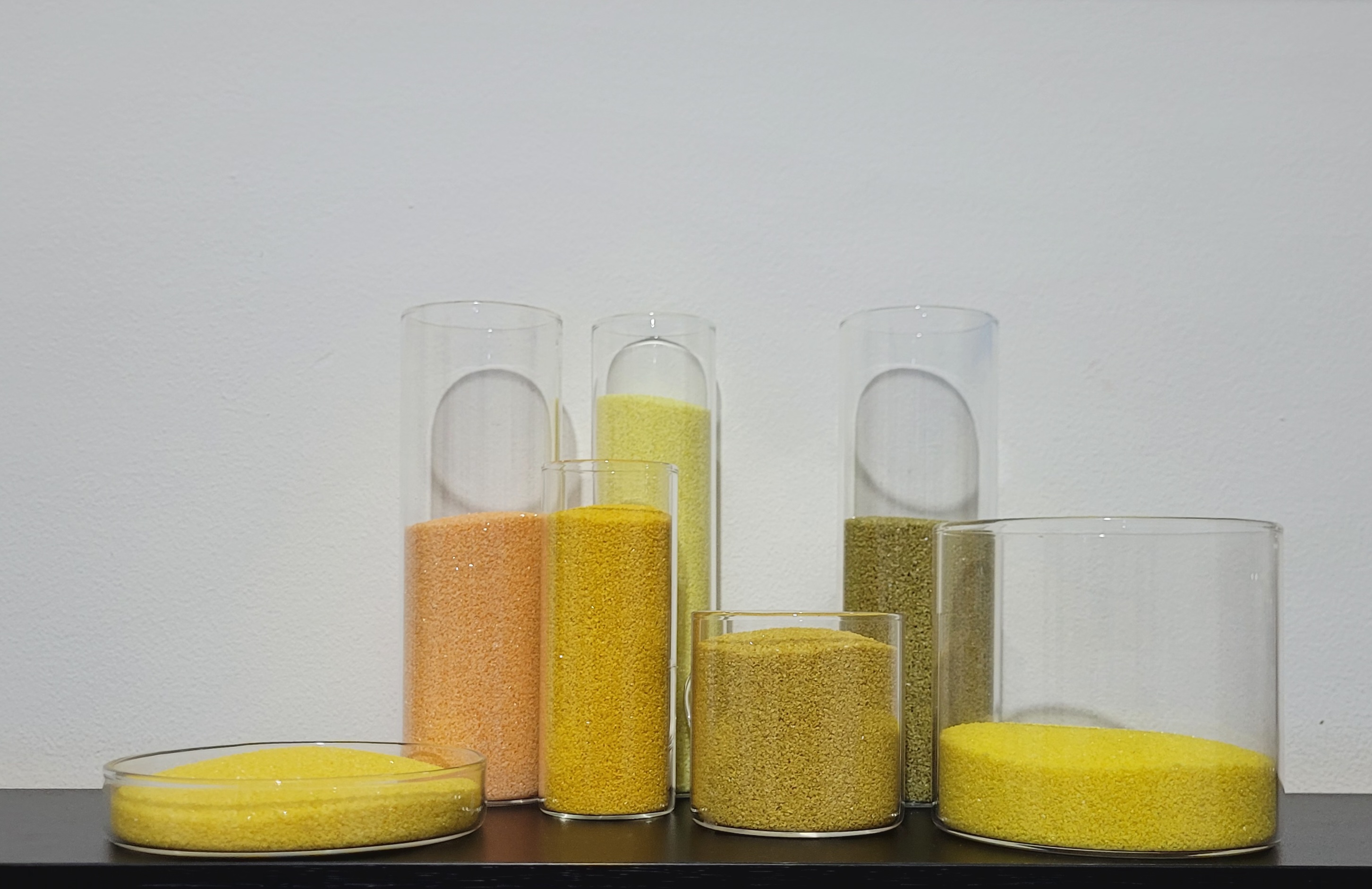 Areia Colorida MALEOGA® - Tons de Amarelo