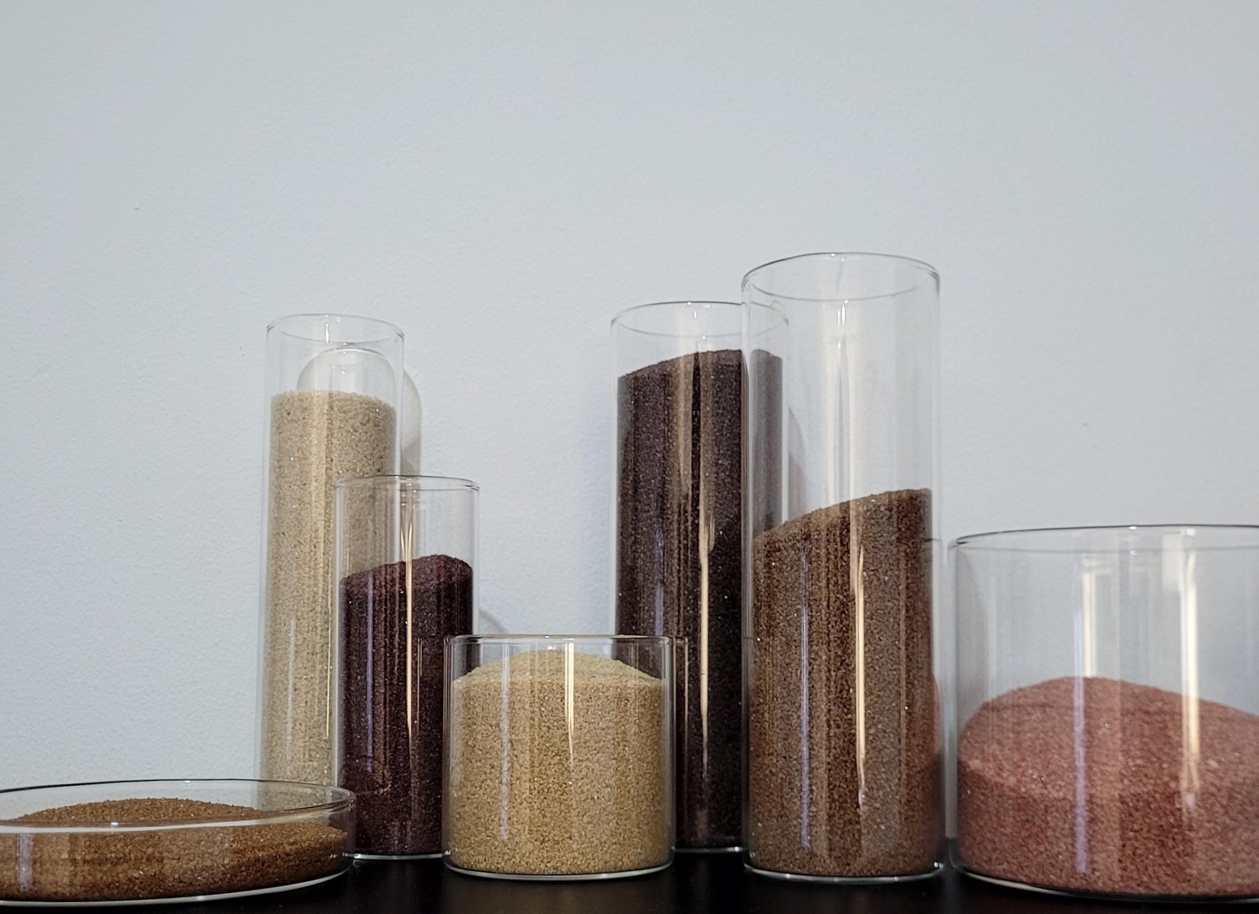 Areia Colorida MALEOGA® - Tons de Marrom