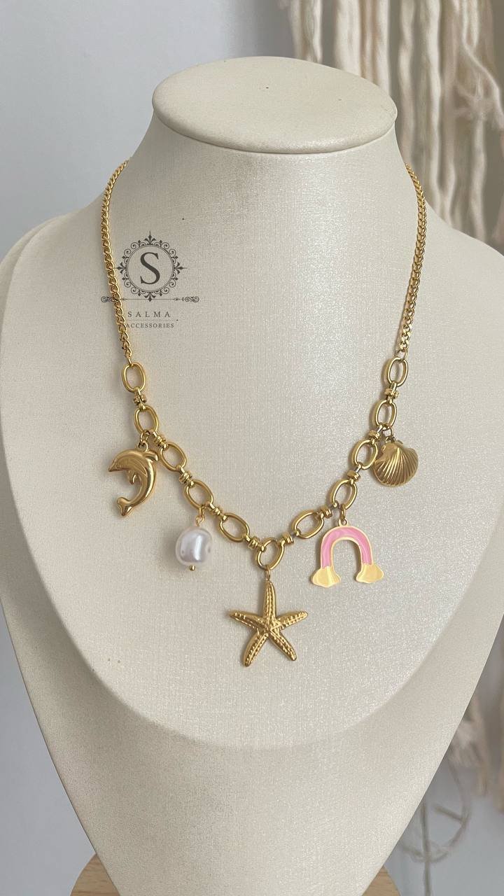 star summer necklace