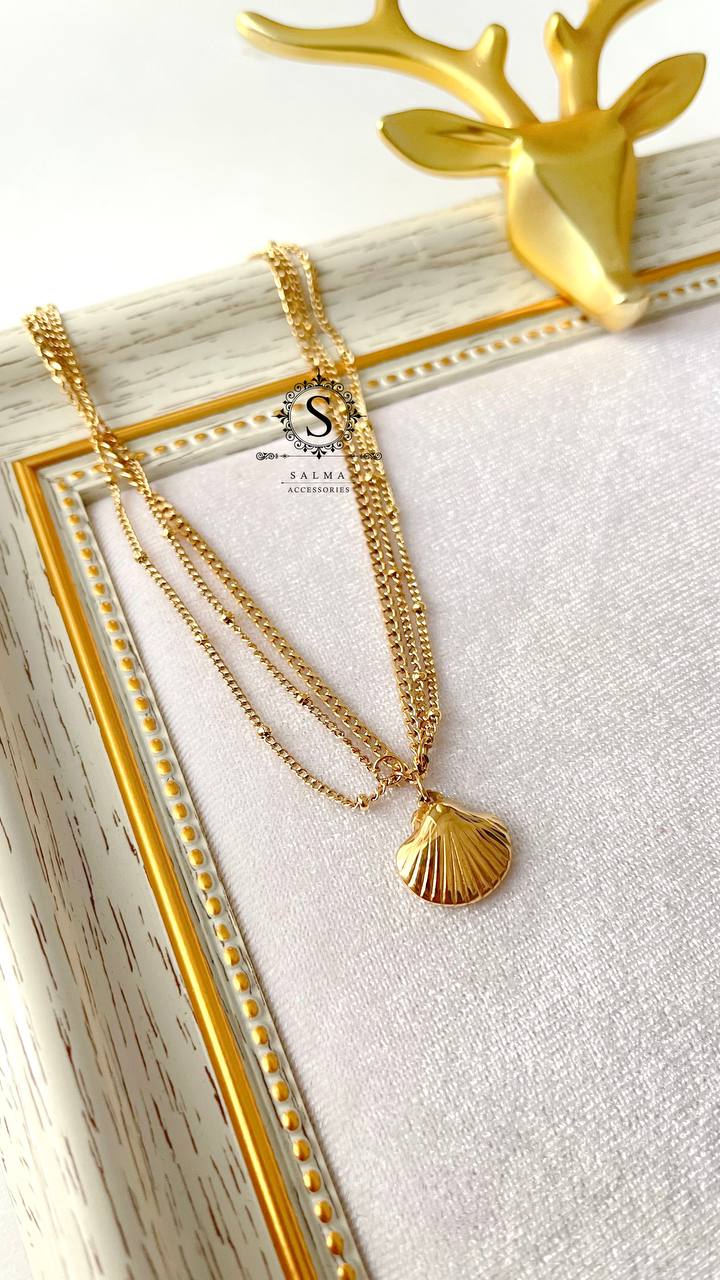sea shell anklet