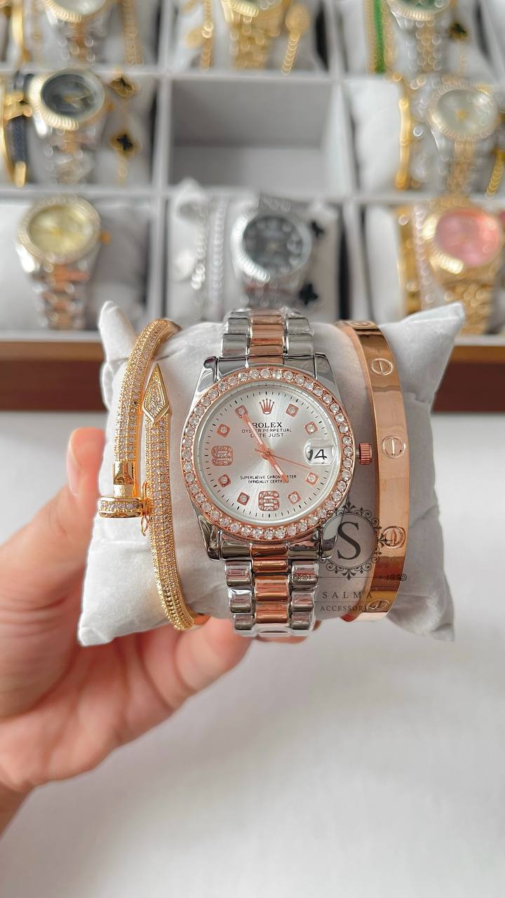 rose gold set