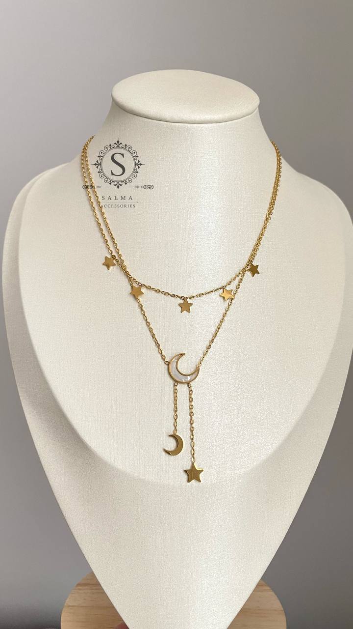 moon necklace
