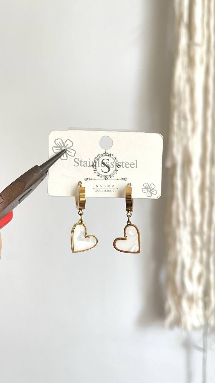 heart earring