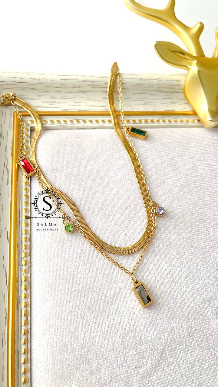 color anklet